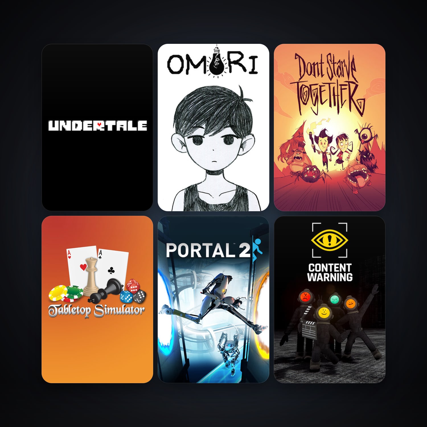 Portal + Portal 2, 15 games, clean — HabibiAccounts