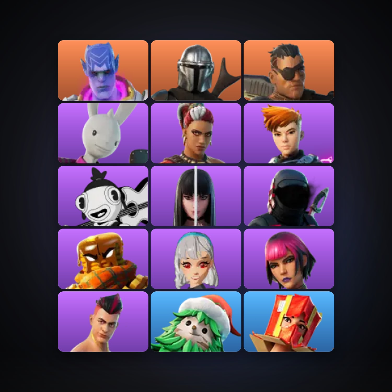 Fortnite account with Kymera & Mandalorian — 15 skins — 500 V-Bucks — lvl 774 — HabibiAccounts