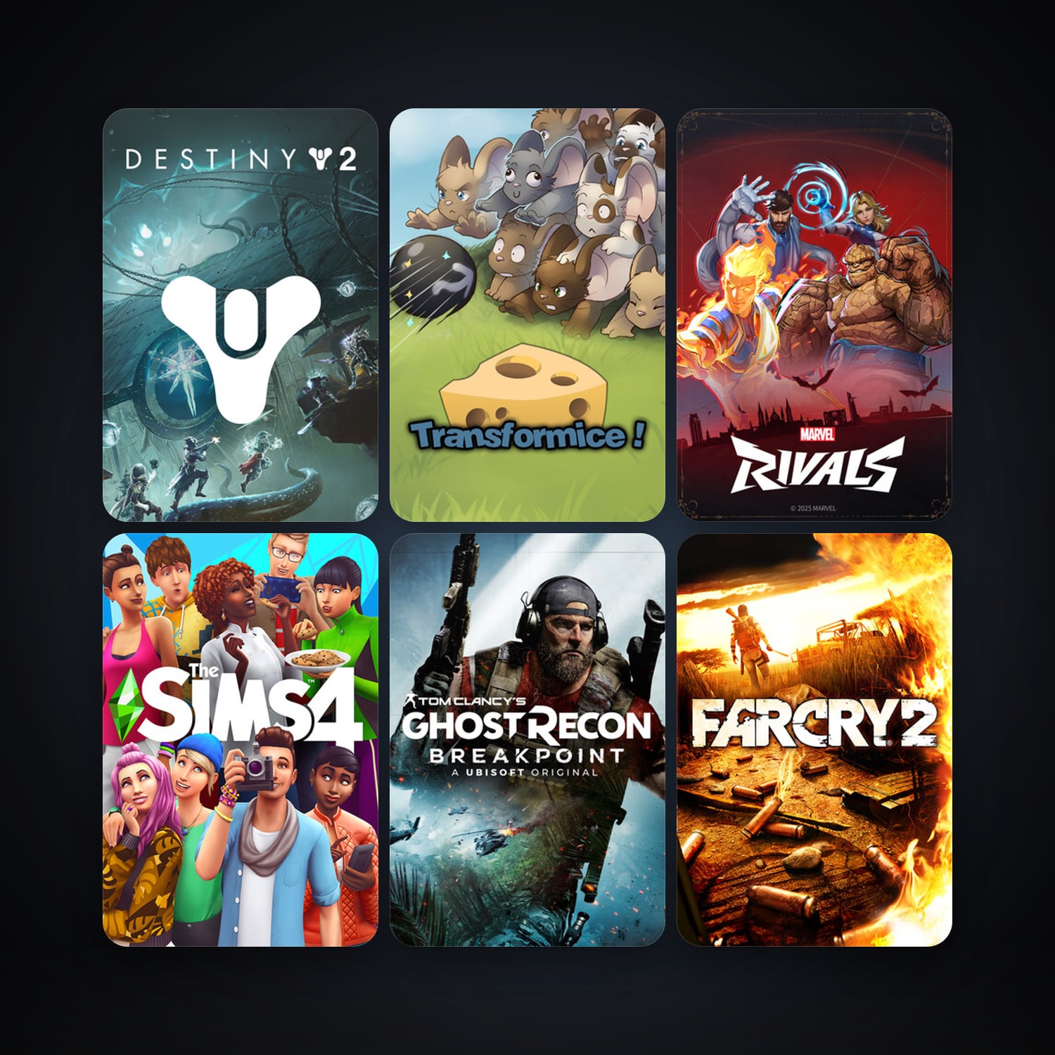 Far Cry 2: Fortune's Edition + Transformice, 16 games, clean — HabibiAccounts