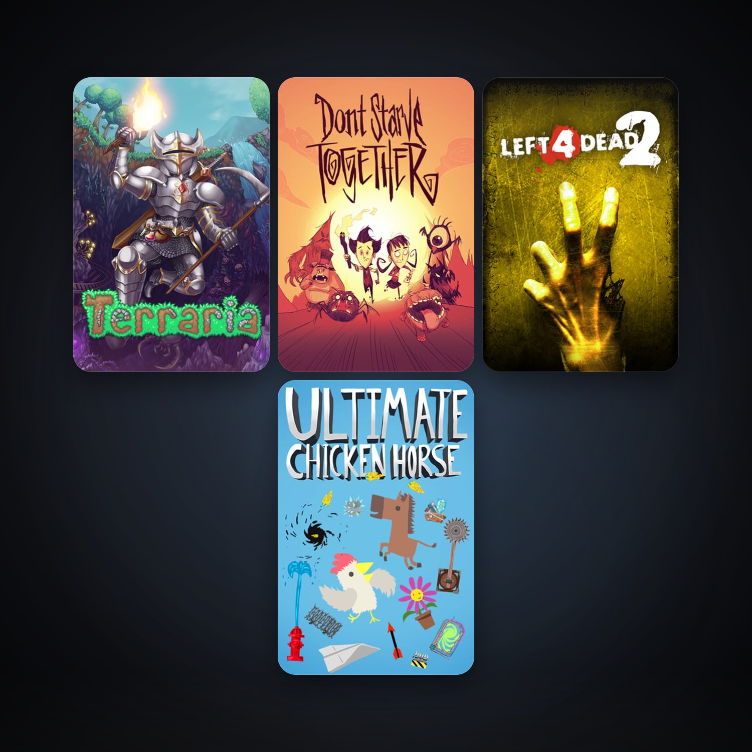 Left 4 Dead 2 + Terraria, 6 games, clean — HabibiAccounts
