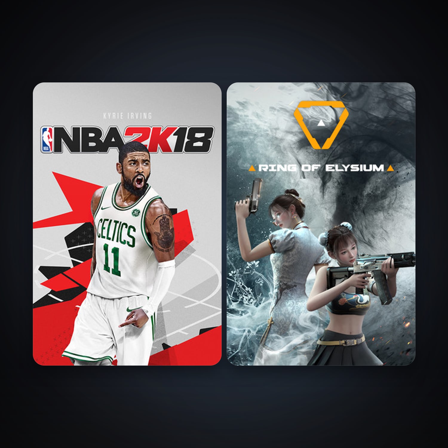 Steam account: NBA 2K18 + Ring of Elysium, 3 games, clean — HabibiAccounts