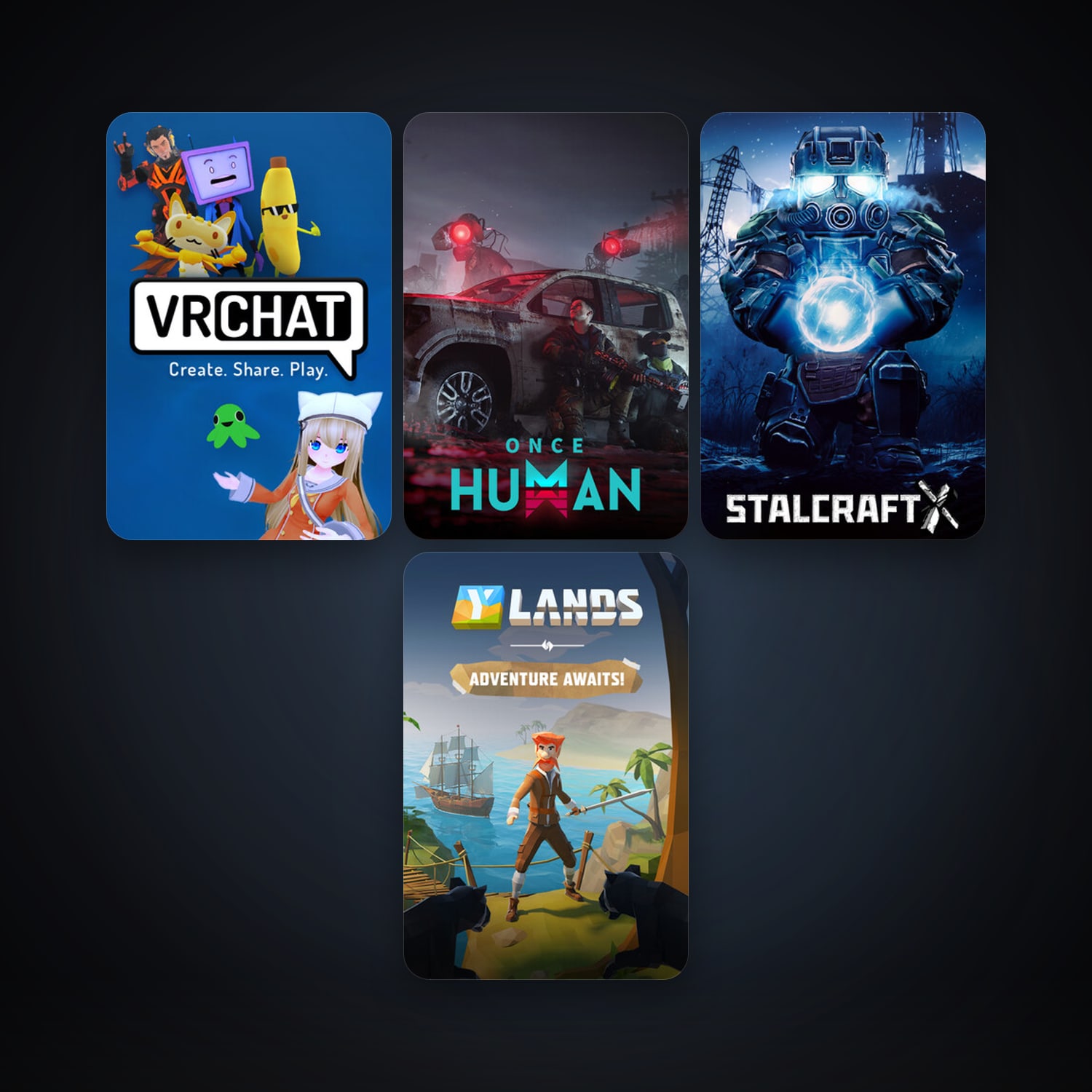 Steam account: Ylands + VRChat, 12 games, clean — HabibiAccounts