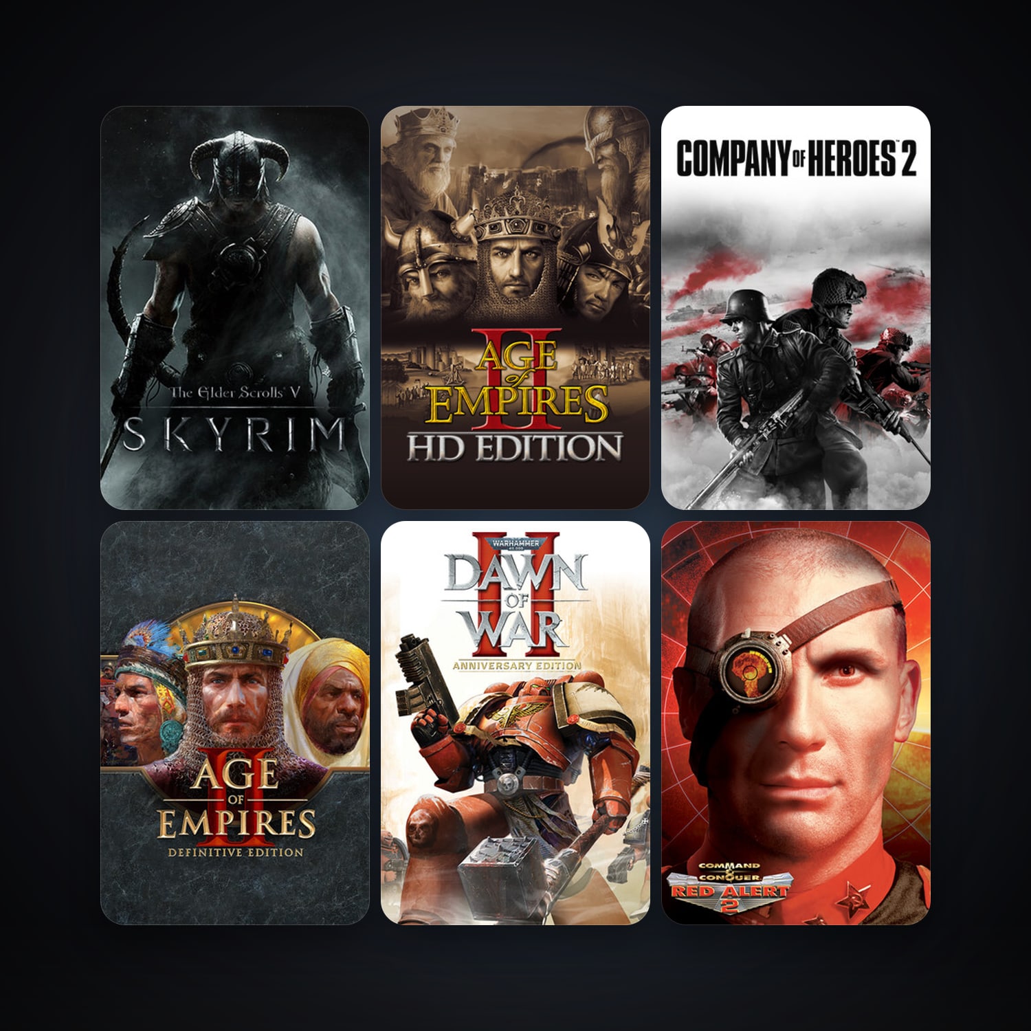 Steam account: Warhammer 40,000: Dawn of War II + Command & Conquer: Red Alert 3, 19 games, clean — HabibiAccounts
