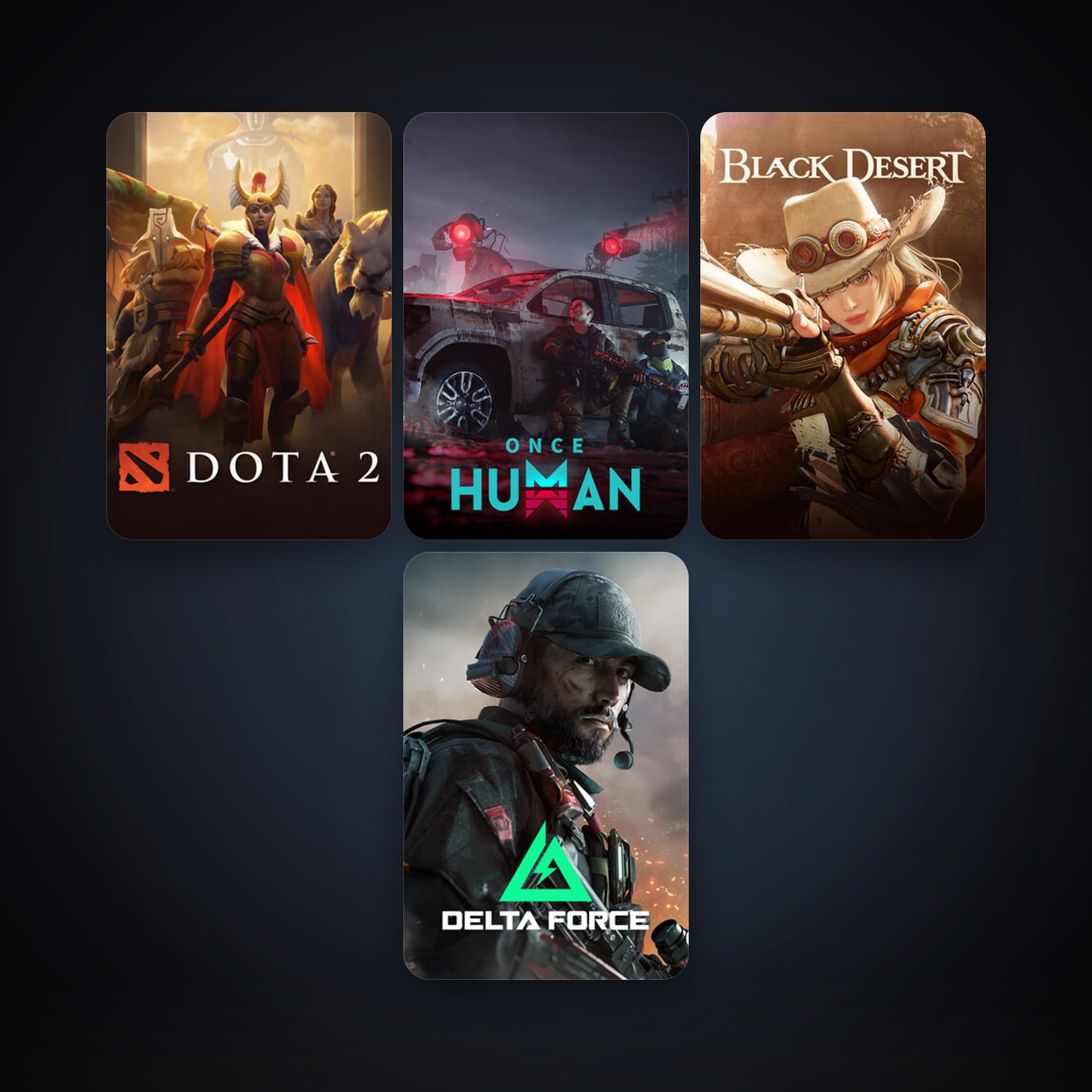 Dota 2 + Black Desert Online, 6 games, clean — HabibiAccounts