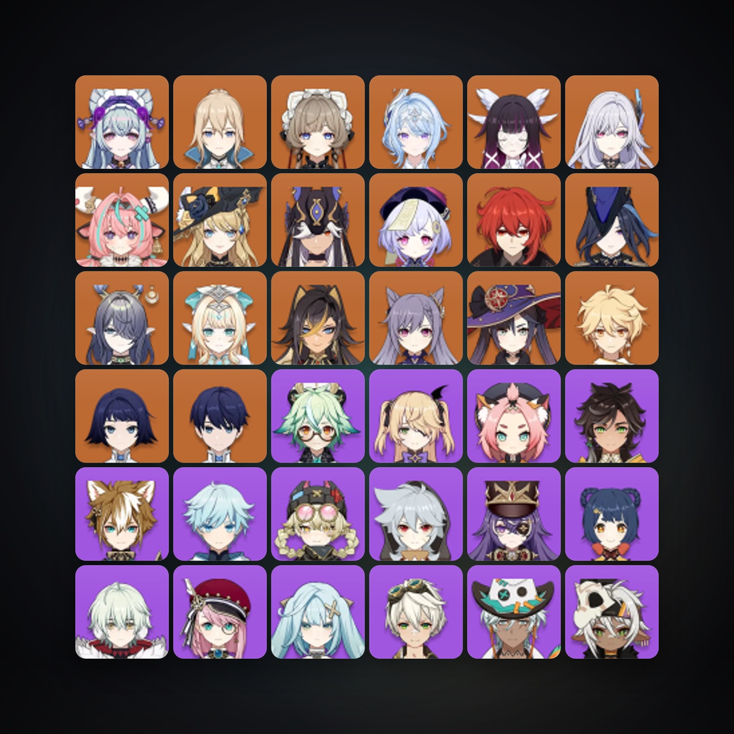 Genshin Impact | AR 57 | 64 Chars | 17× 5★ — Genshin / miHoYo Account · 264377194 — HabibiAccounts