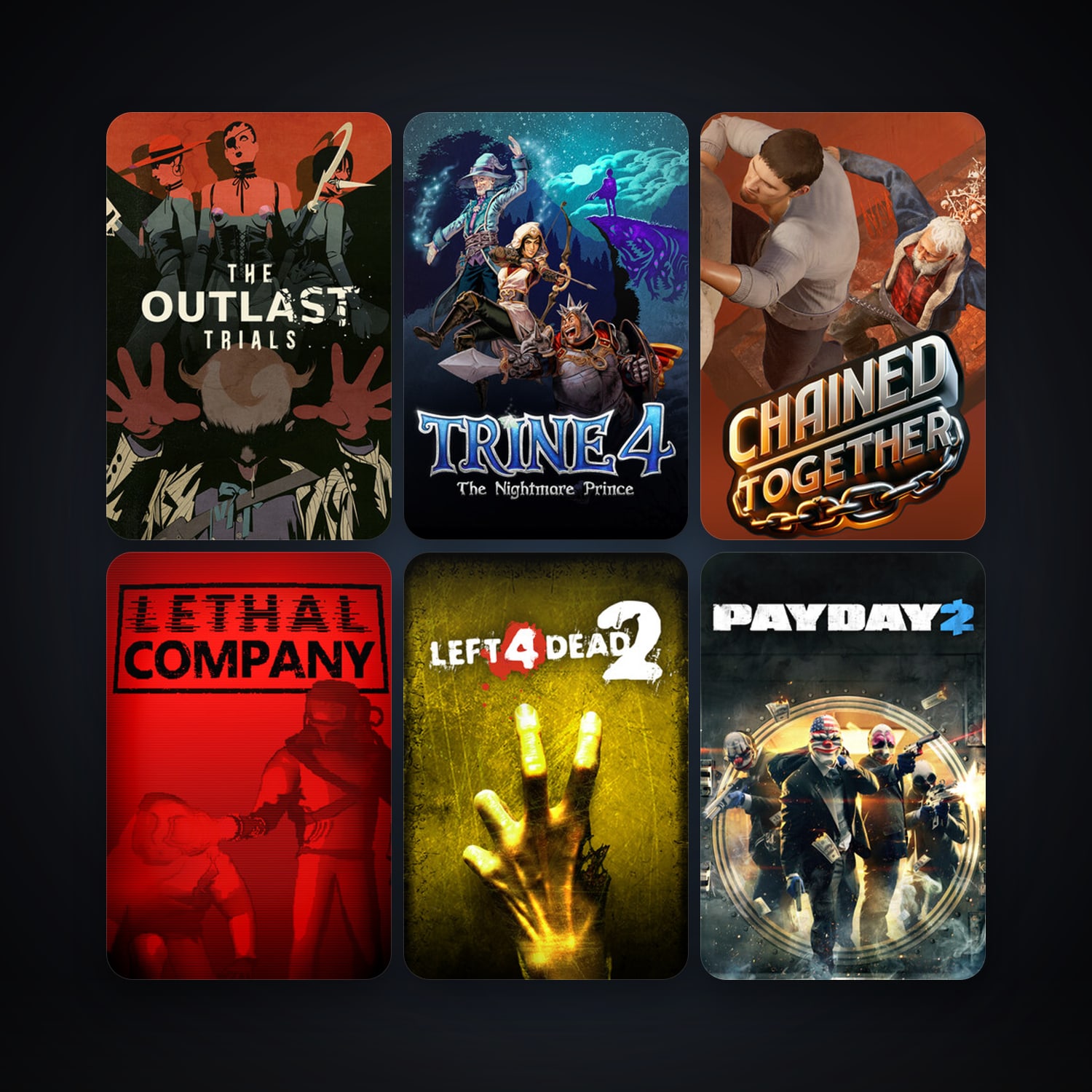 Steam account: Left 4 Dead 2 + PAYDAY 2, 6 games, clean — HabibiAccounts