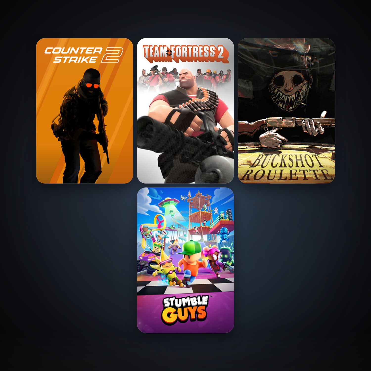 Team Fortress 2 + CS2 Prime, 10 games, clean — HabibiAccounts