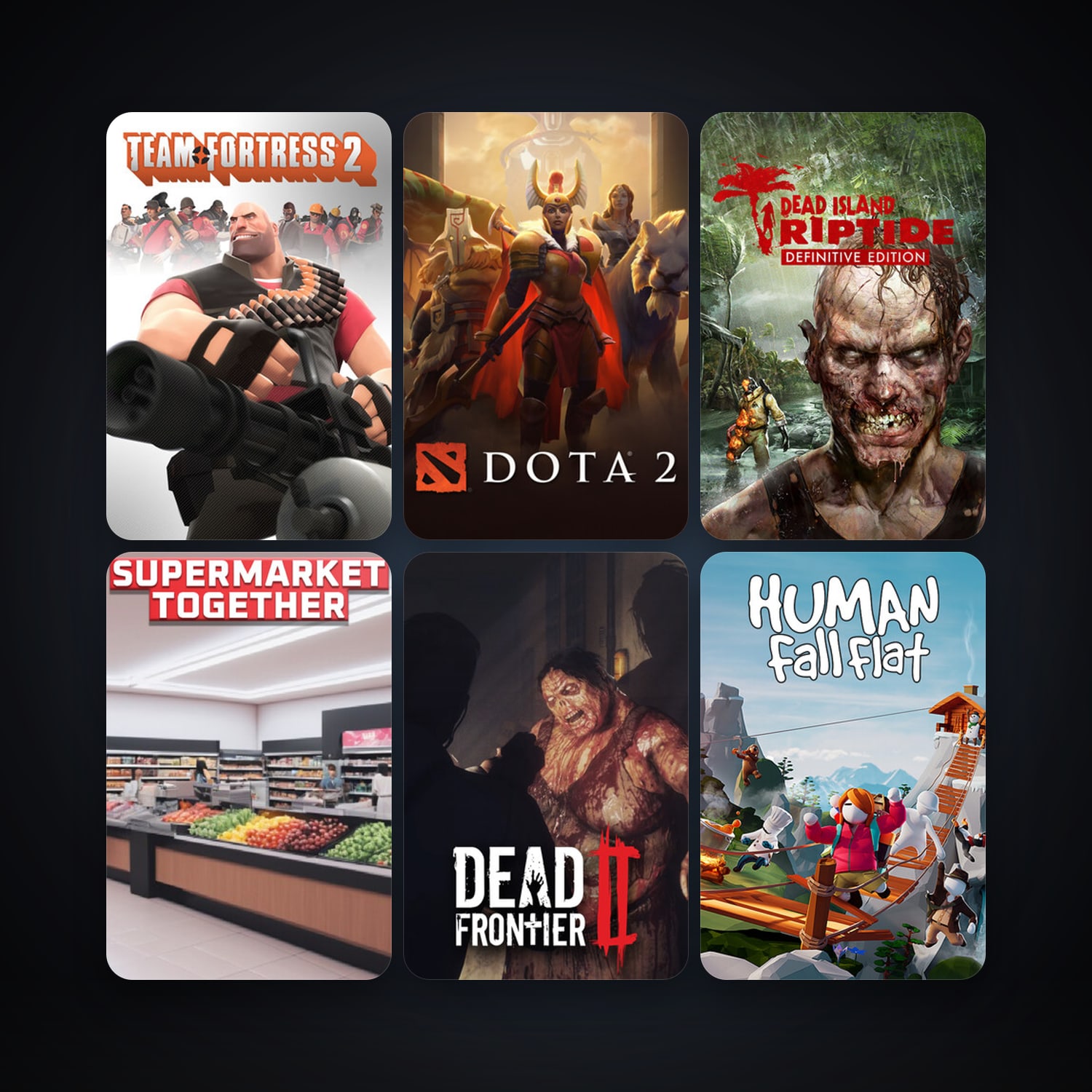 Steam account: Team Fortress 2 + Dota 2, 9 games, clean — HabibiAccounts