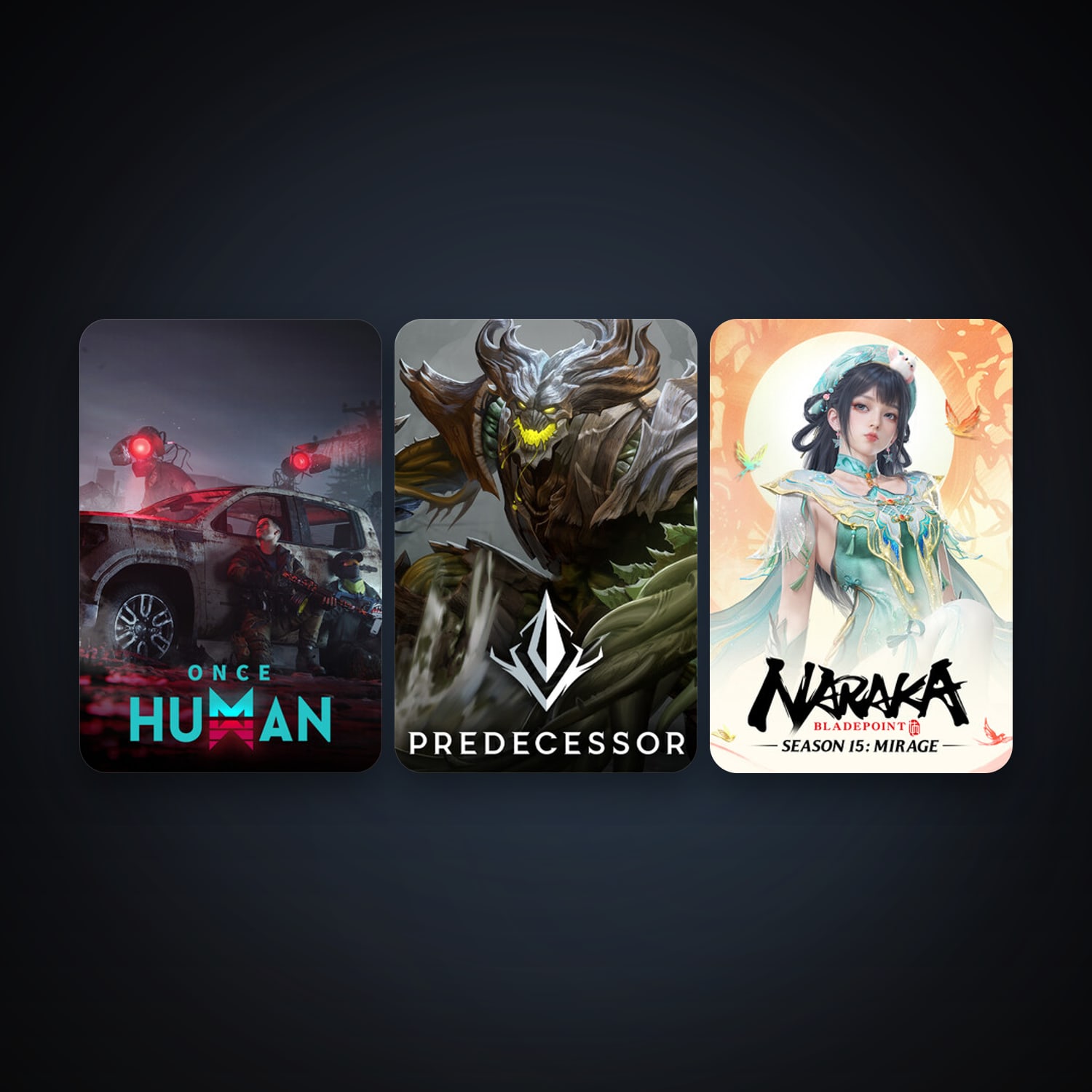 Steam account: Predecessor + NARAKA: BLADEPOINT, 4 games, clean — HabibiAccounts