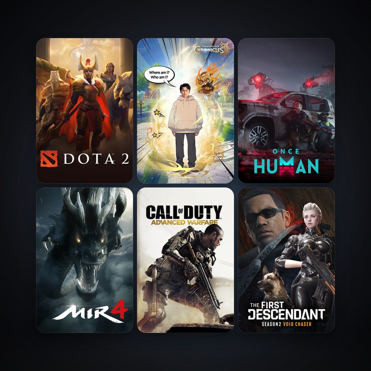 Dota 2 + Call of Duty: Advanced Warfare, 33 games, clean — HabibiAccounts