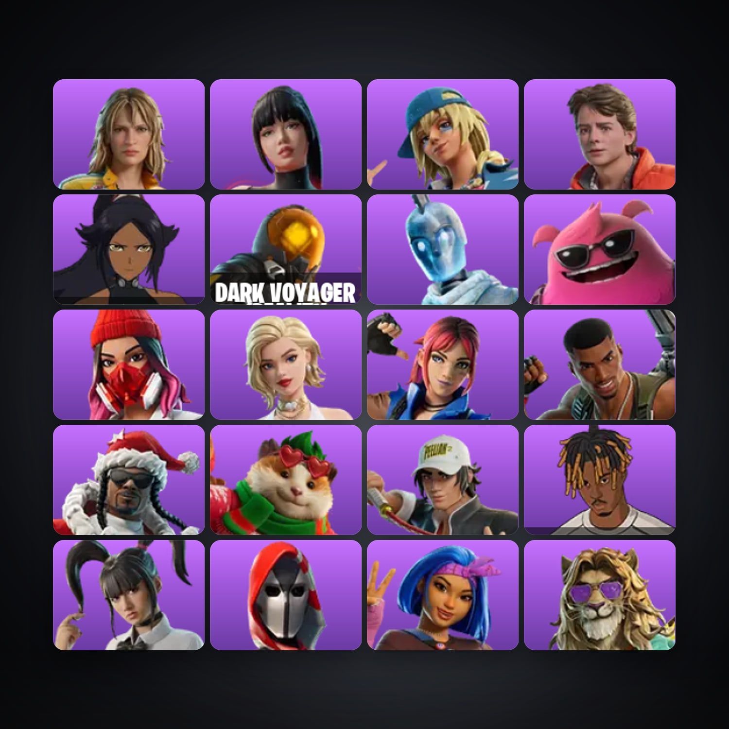 Fortnite account with The Bride & LISA — 25 skins — 100 V-Bucks — lvl 777 — HabibiAccounts