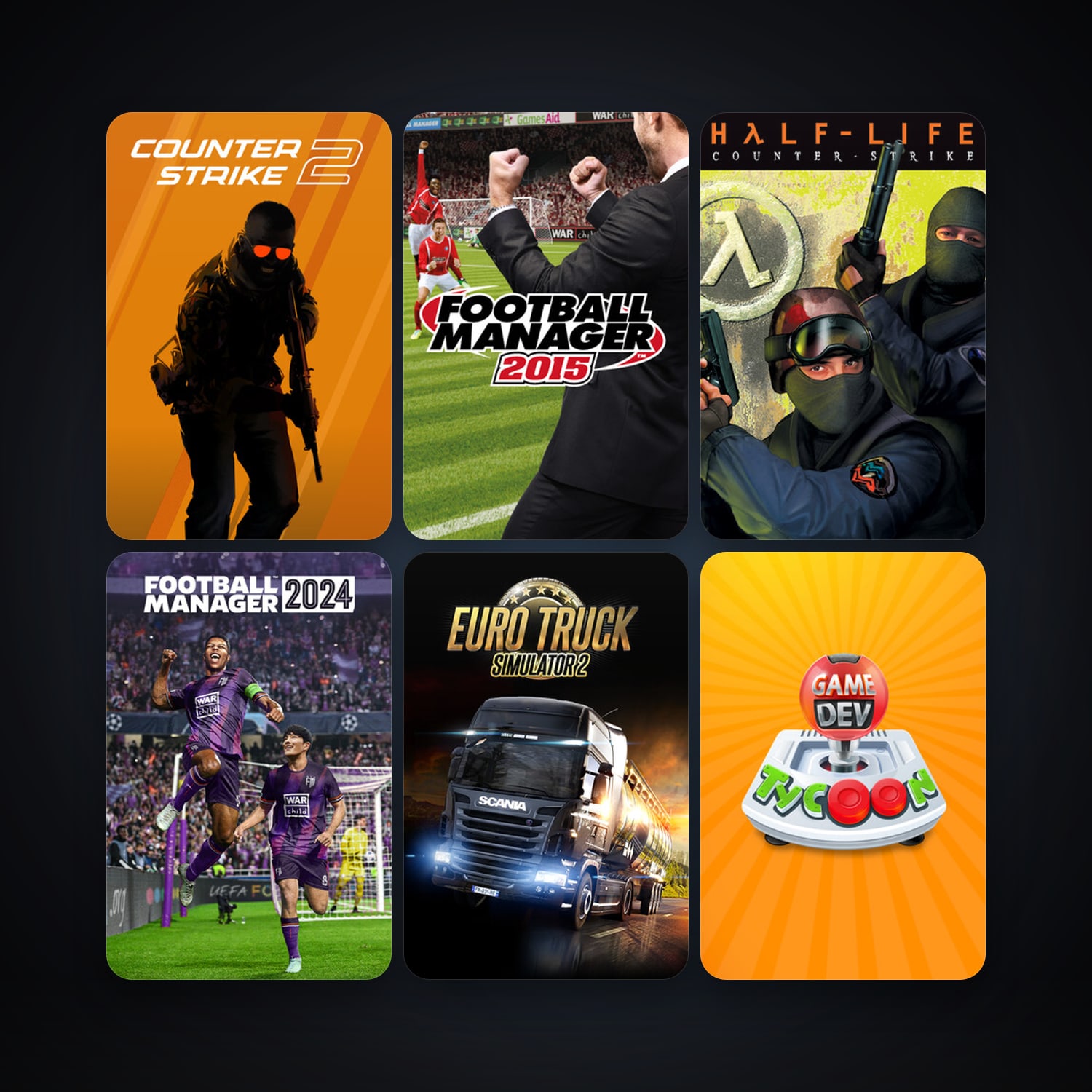 Steam account — Counter-Strike + CS2 Prime, 45 games, Steam 11, clean — HabibiAccounts