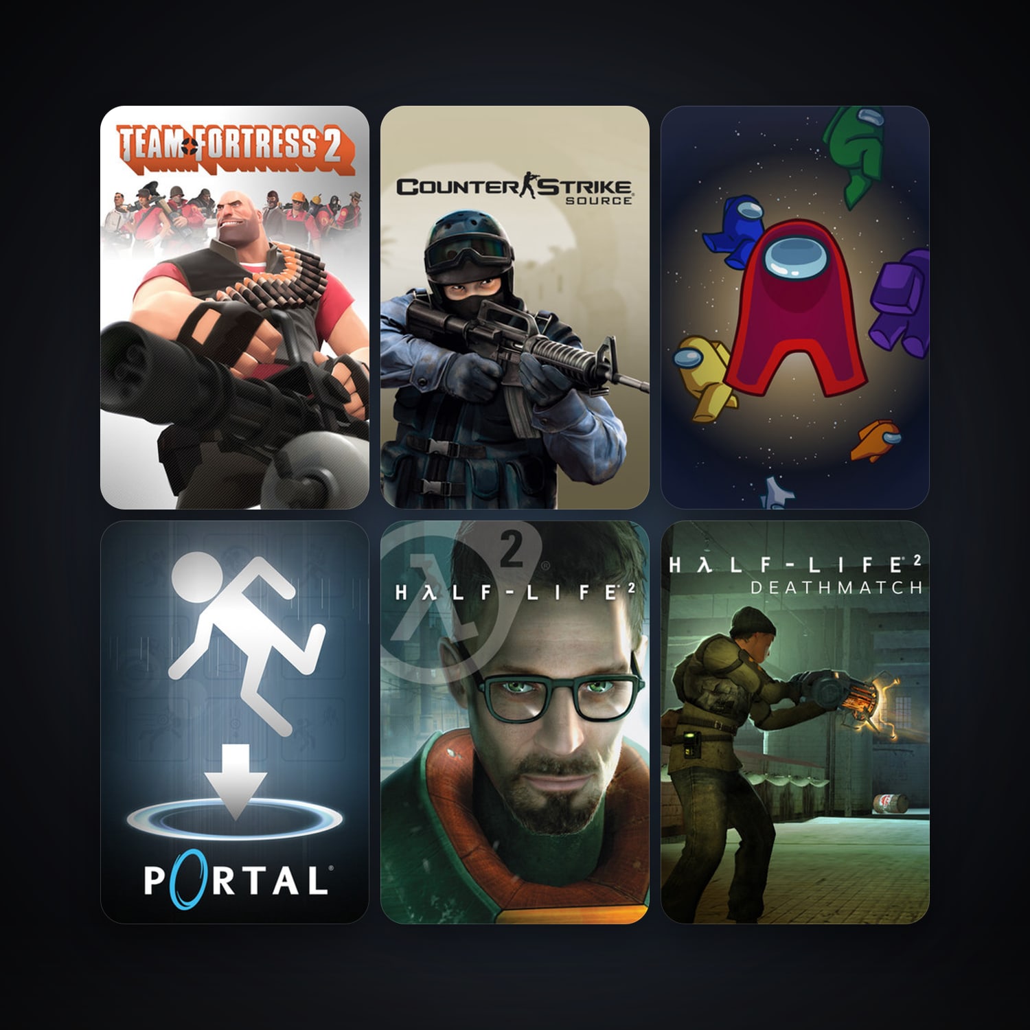 Half-Life 2 + Counter-Strike: Source, 12 games, Steam 12, clean — HabibiAccounts