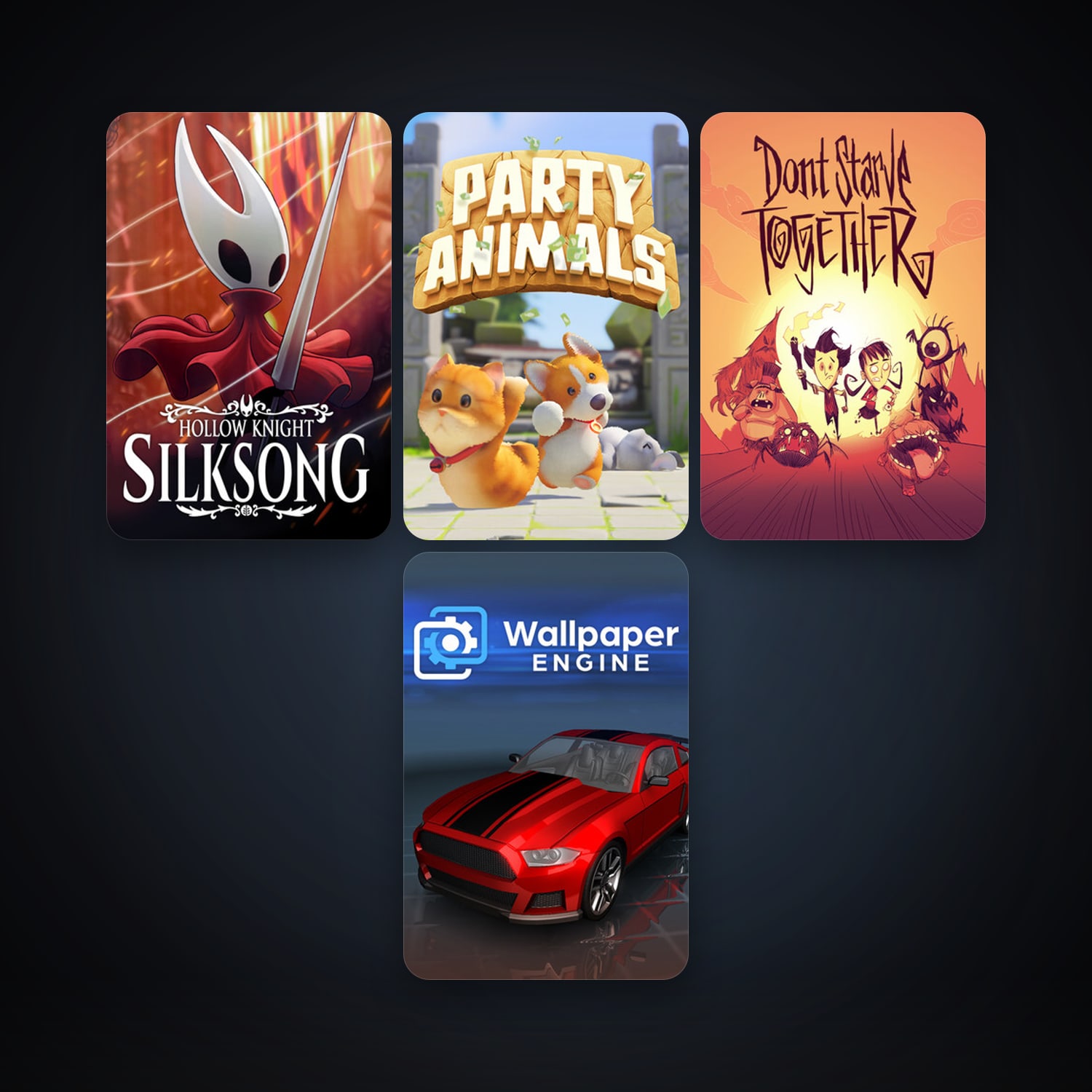 Don't Starve Together + Wallpaper Engine, 6 games, clean — HabibiAccounts