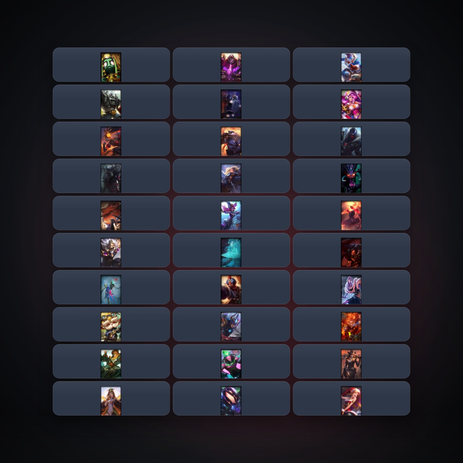 Valorant account: EU locker — 173 LoL champions, 110 LoL skins — HabibiAccounts