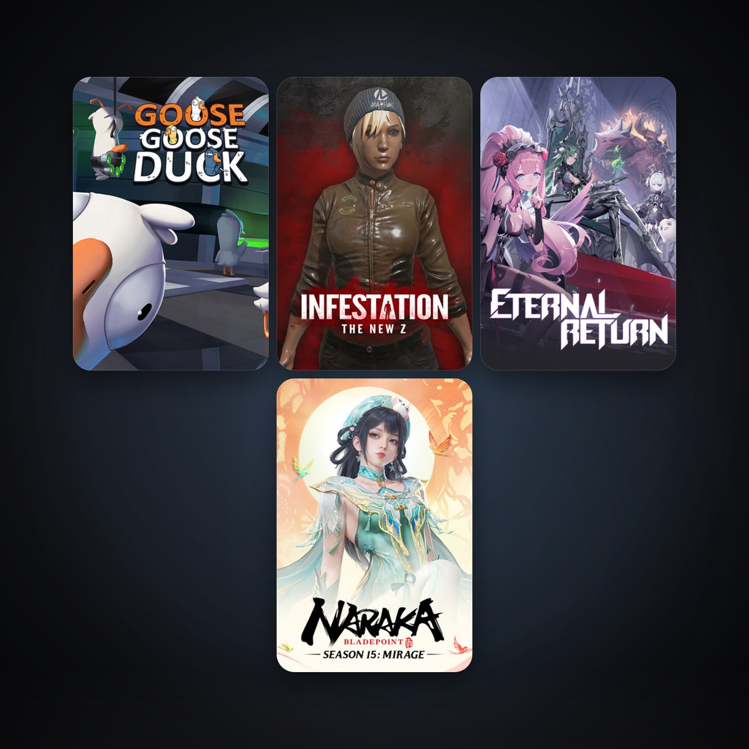 Steam account: Infestation: The New Z + Eternal Return, 11 games, clean — HabibiAccounts