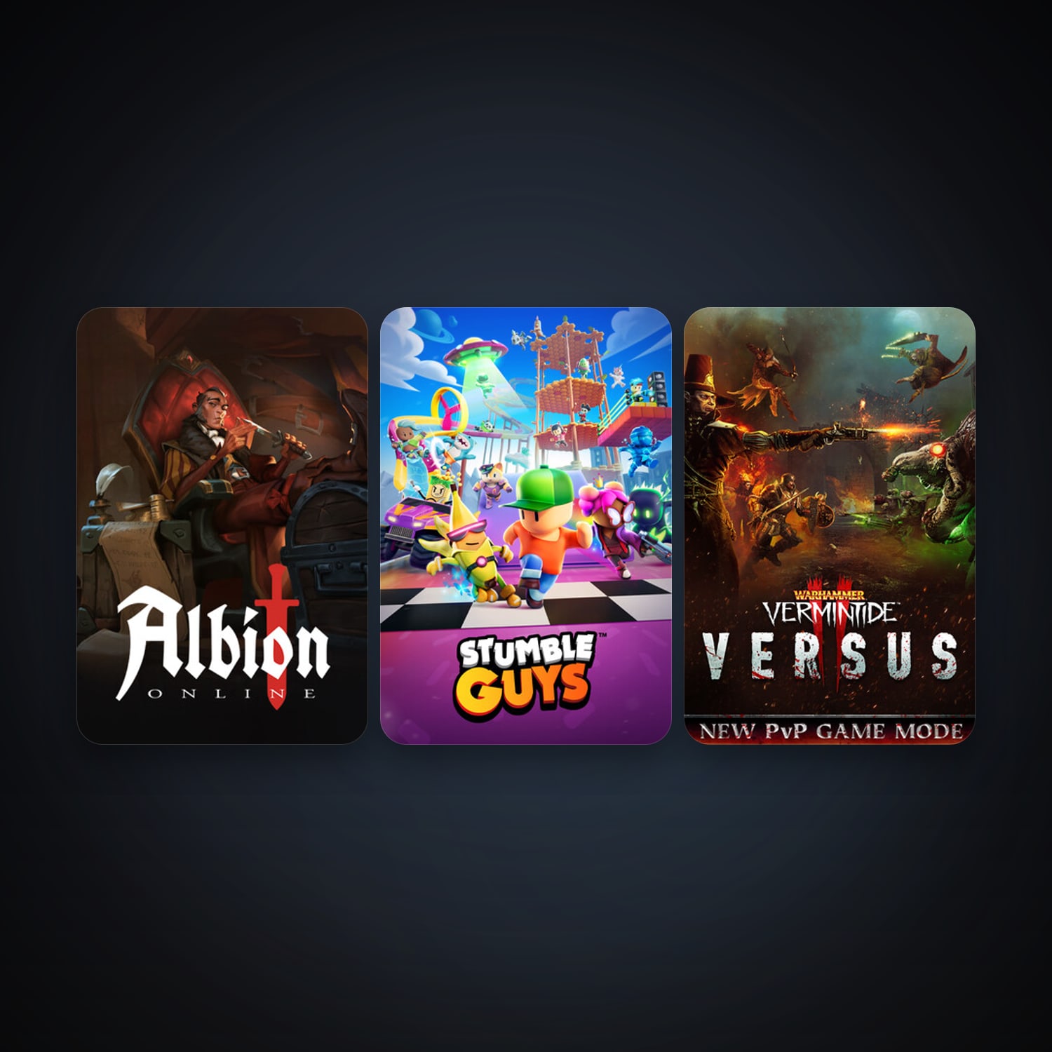 Warhammer: Vermintide 2 + Albion Online, 4 games, clean — HabibiAccounts