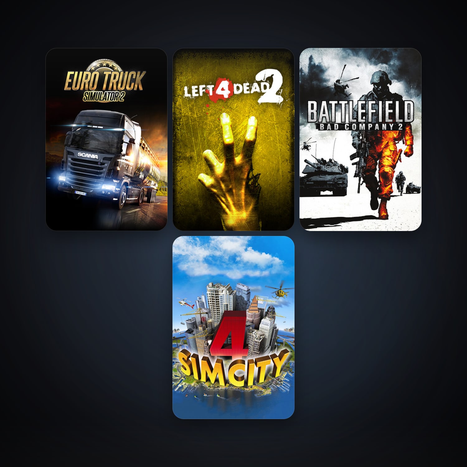 Steam account: Left 4 Dead 2 + Free CS2 (No Prime), 10 games, clean — level 5 — HabibiAccounts