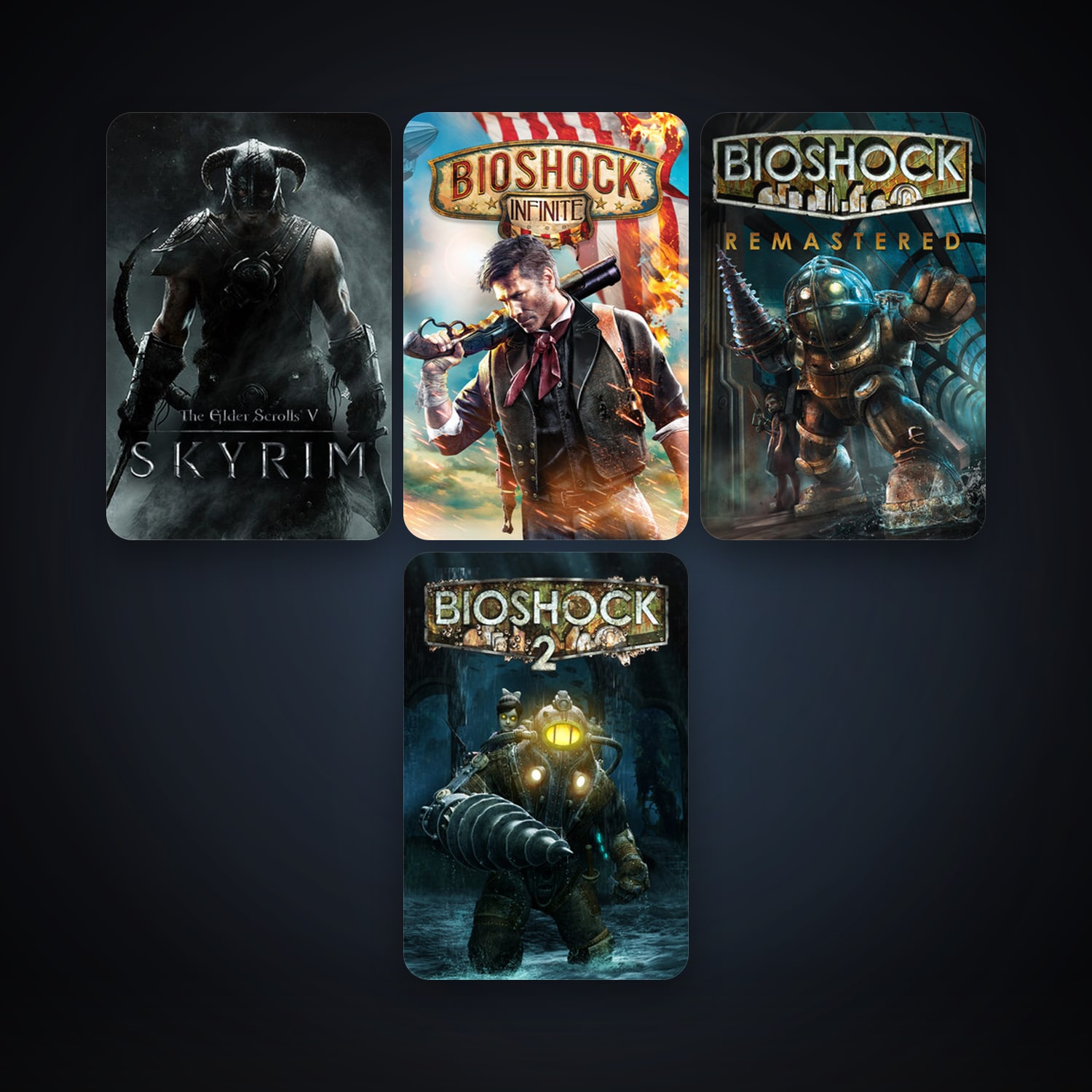 Steam account: BioShock 2 + BioShock Infinite, 7 games, clean — HabibiAccounts