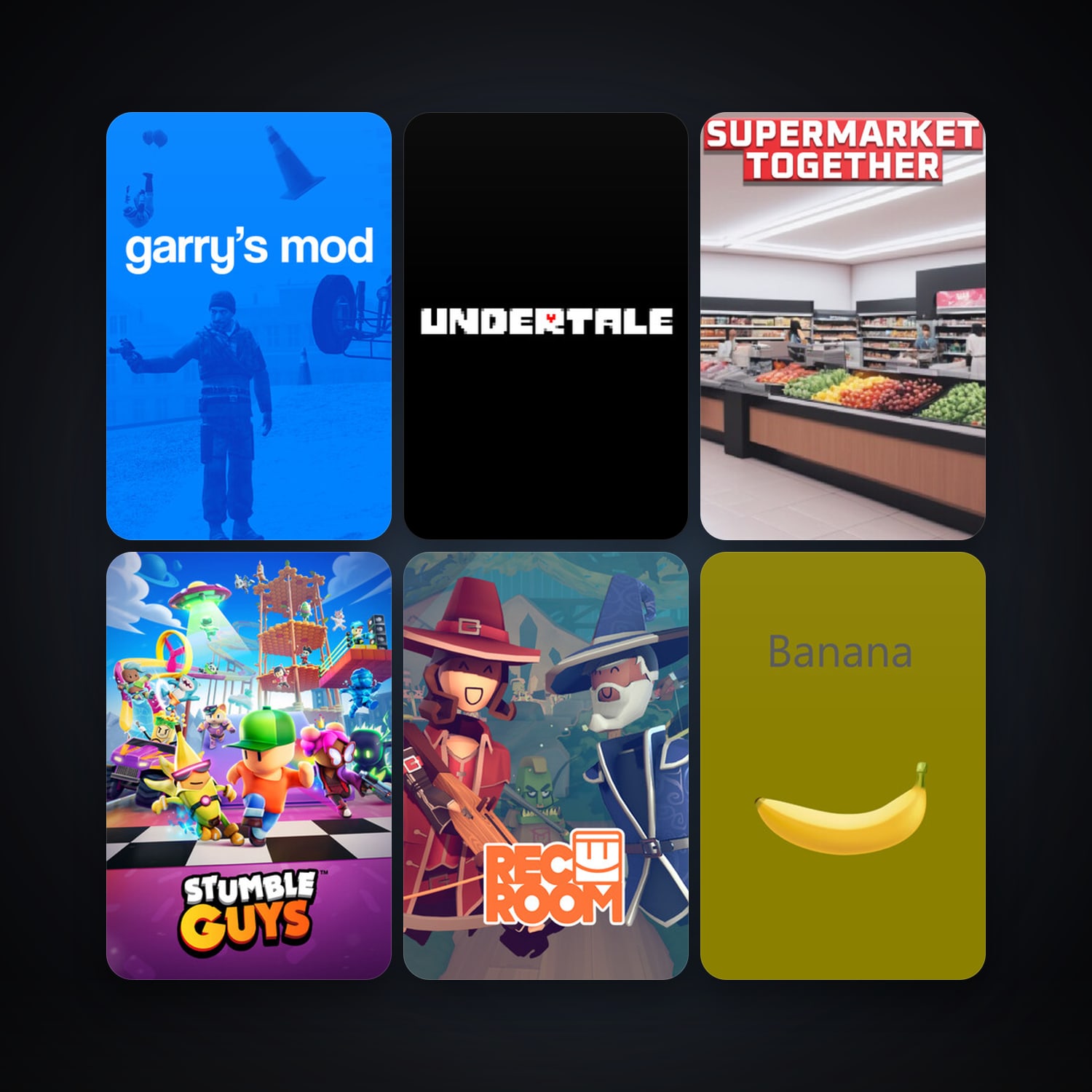 Steam account: Garry's Mod + Undertale, 8 games, clean — HabibiAccounts