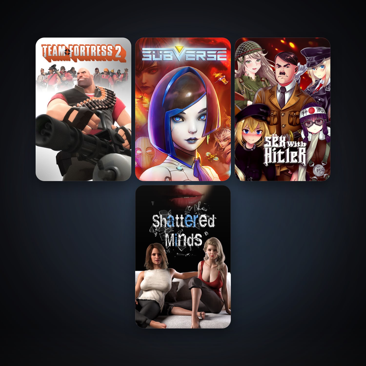 هالحساب ستيم فلين، Team Fortress 2 وSubverse، 19 لعبة، صامد واضح — HabibiAccounts