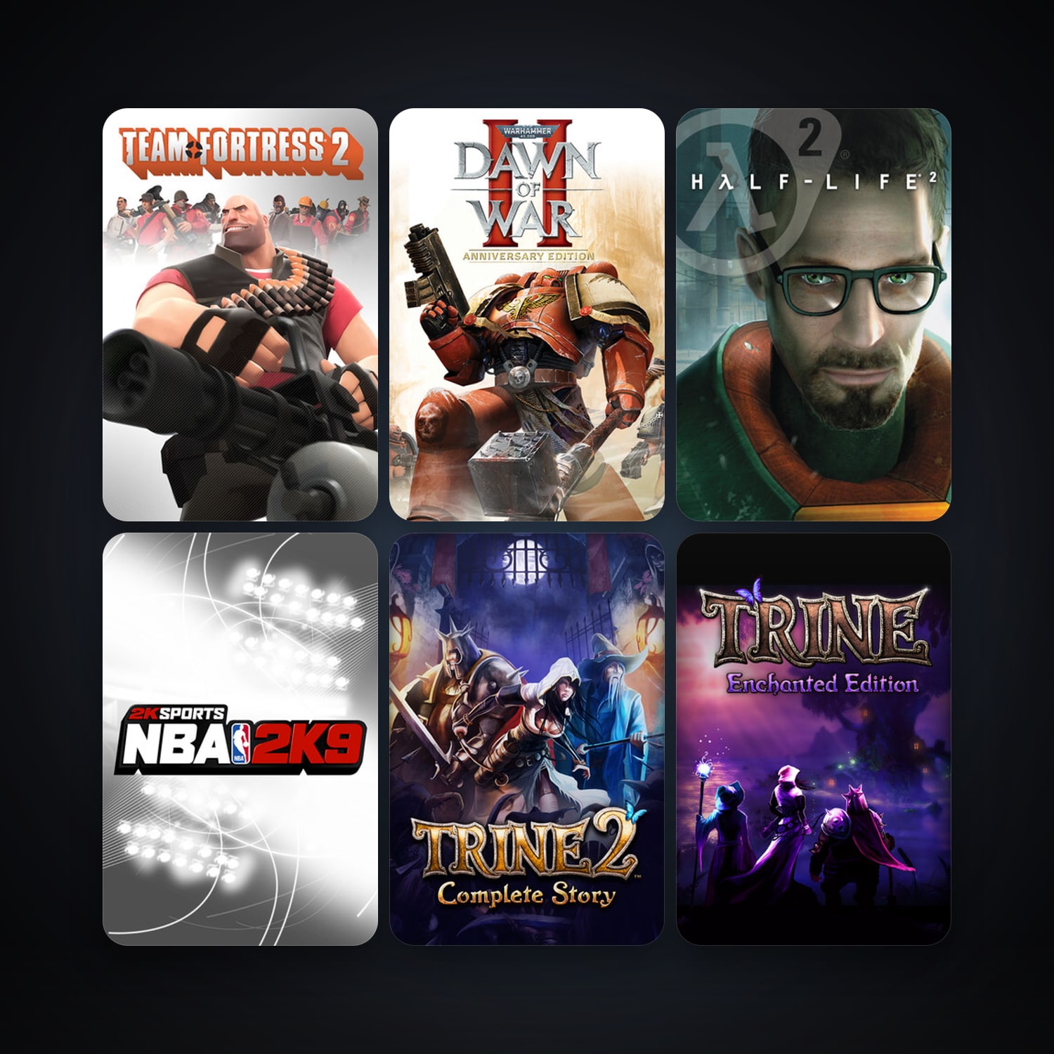 Half-Life 2 + Counter-Strike: Source, 18 games, Steam 11, clean — HabibiAccounts