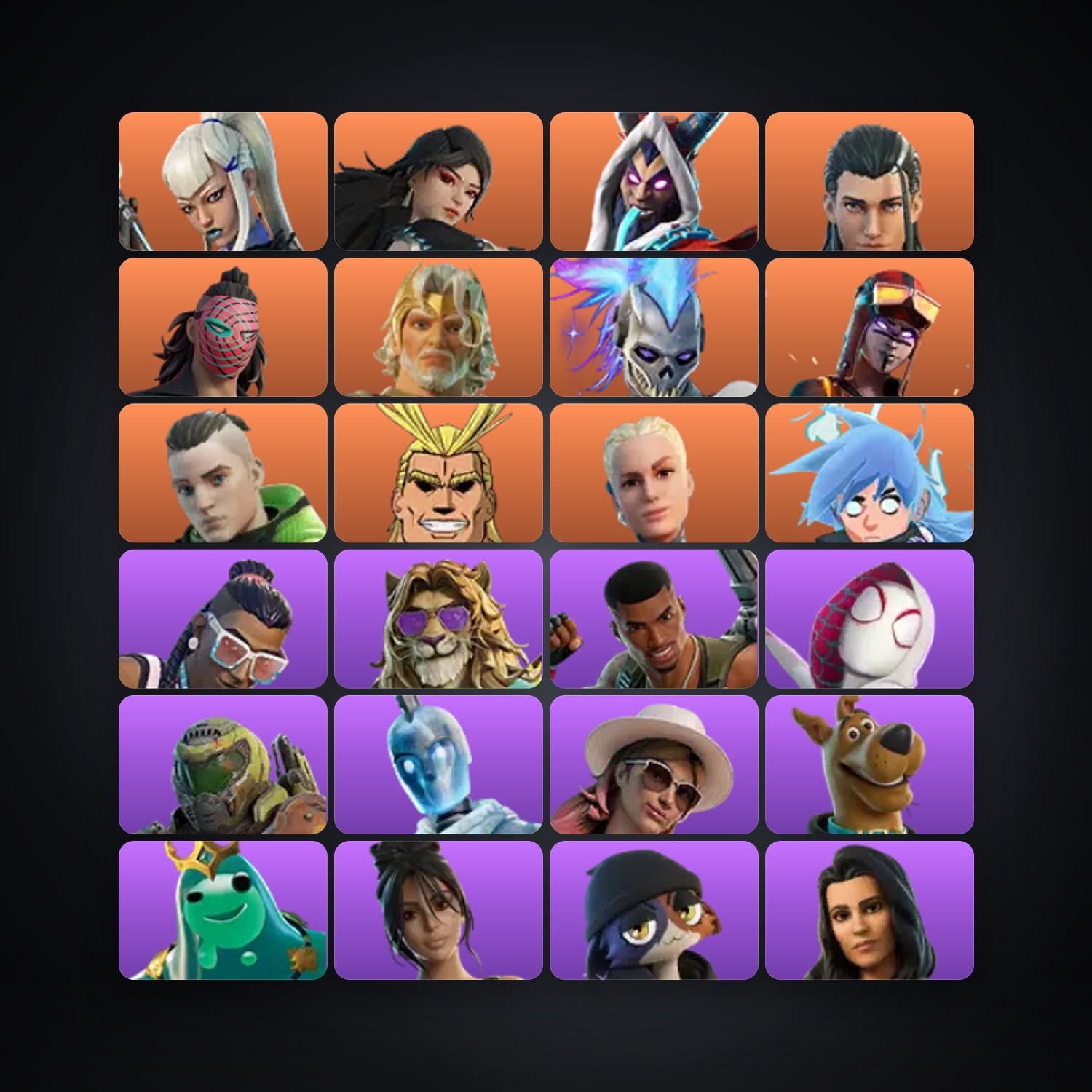 Fortnite account with Mizuki & Era — 128 skins — 250 V-Bucks — lvl 1179 — HabibiAccounts