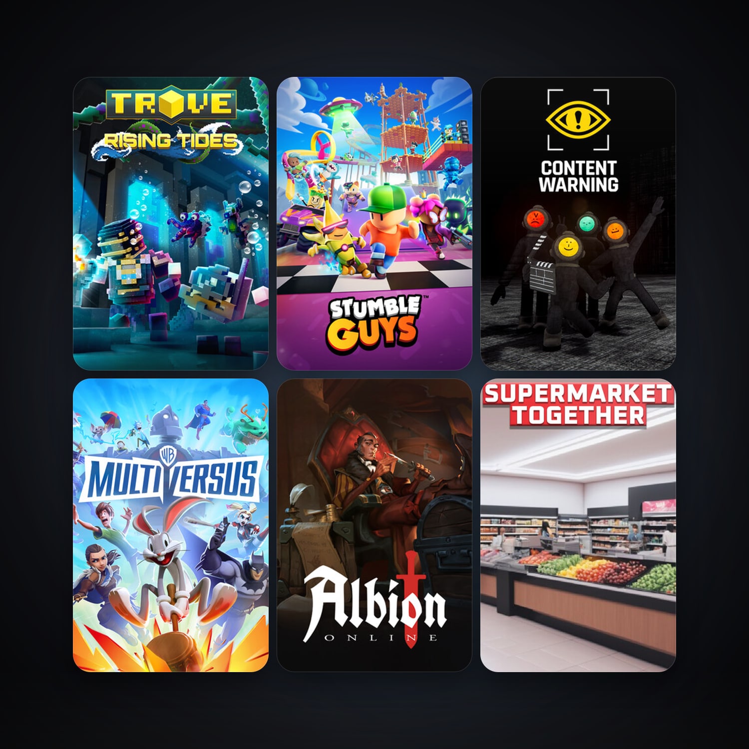 Steam account: Trove + ARK: The Survival Of The Fittest, 14 games, clean — HabibiAccounts