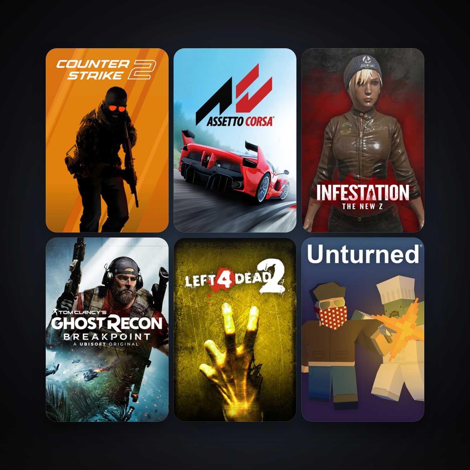 Left 4 Dead 2 + CS2 Prime, 18 games, clean — HabibiAccounts