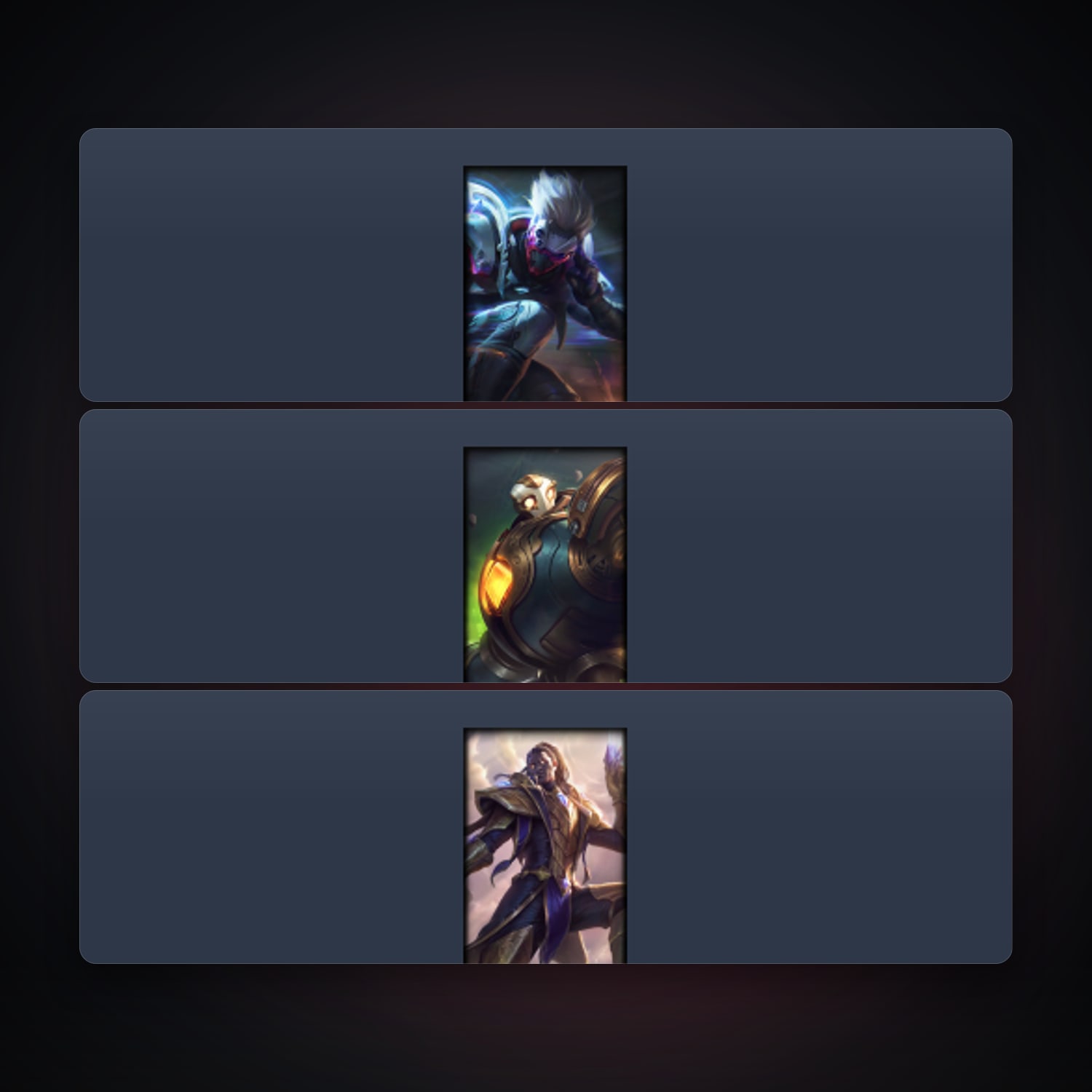 Valorant account: EU locker — 41 LoL champions, 3 LoL skins — HabibiAccounts