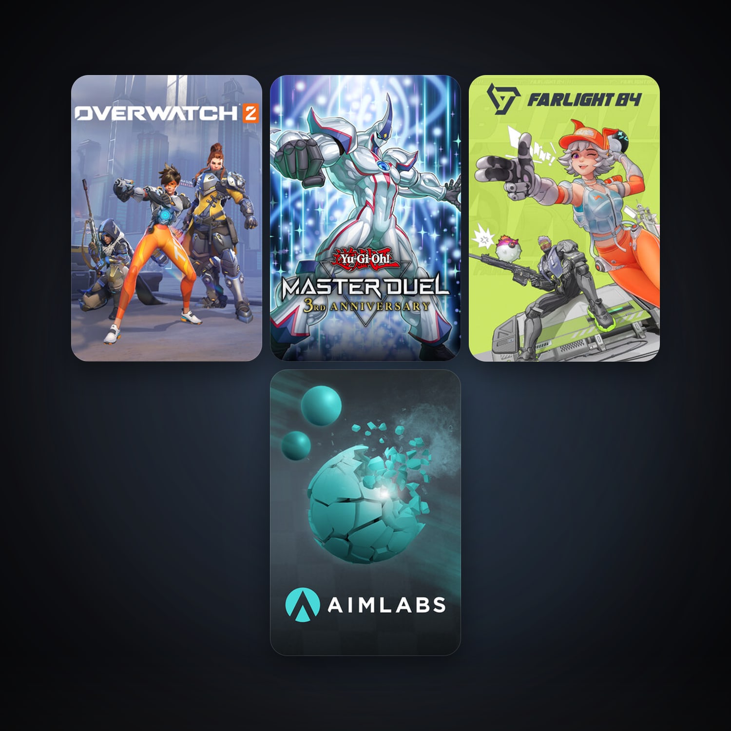 Aimlabs + The Sims 4, 12 games, clean — HabibiAccounts