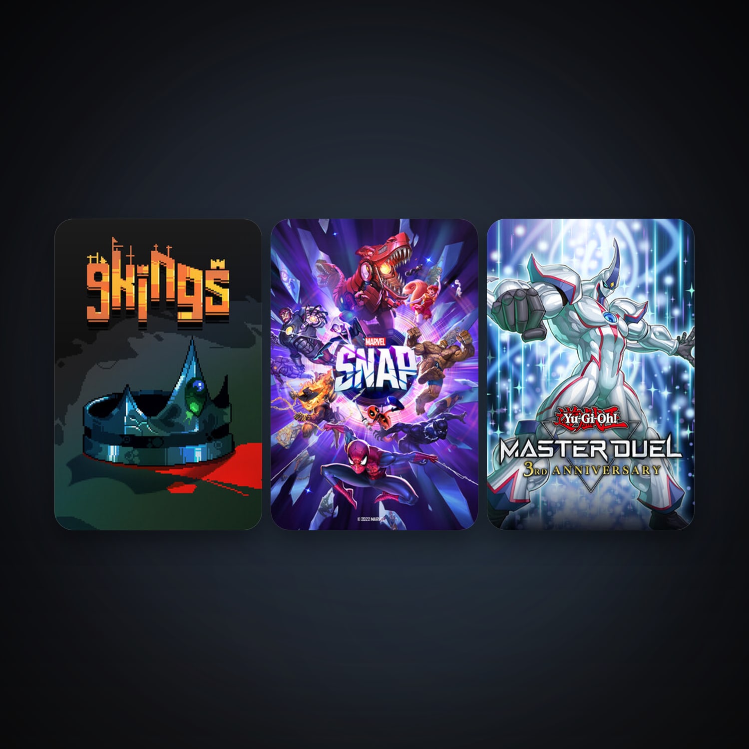 Steam account: Yu-Gi-Oh! Master Duel + MARVEL SNAP, 4 games, clean — HabibiAccounts