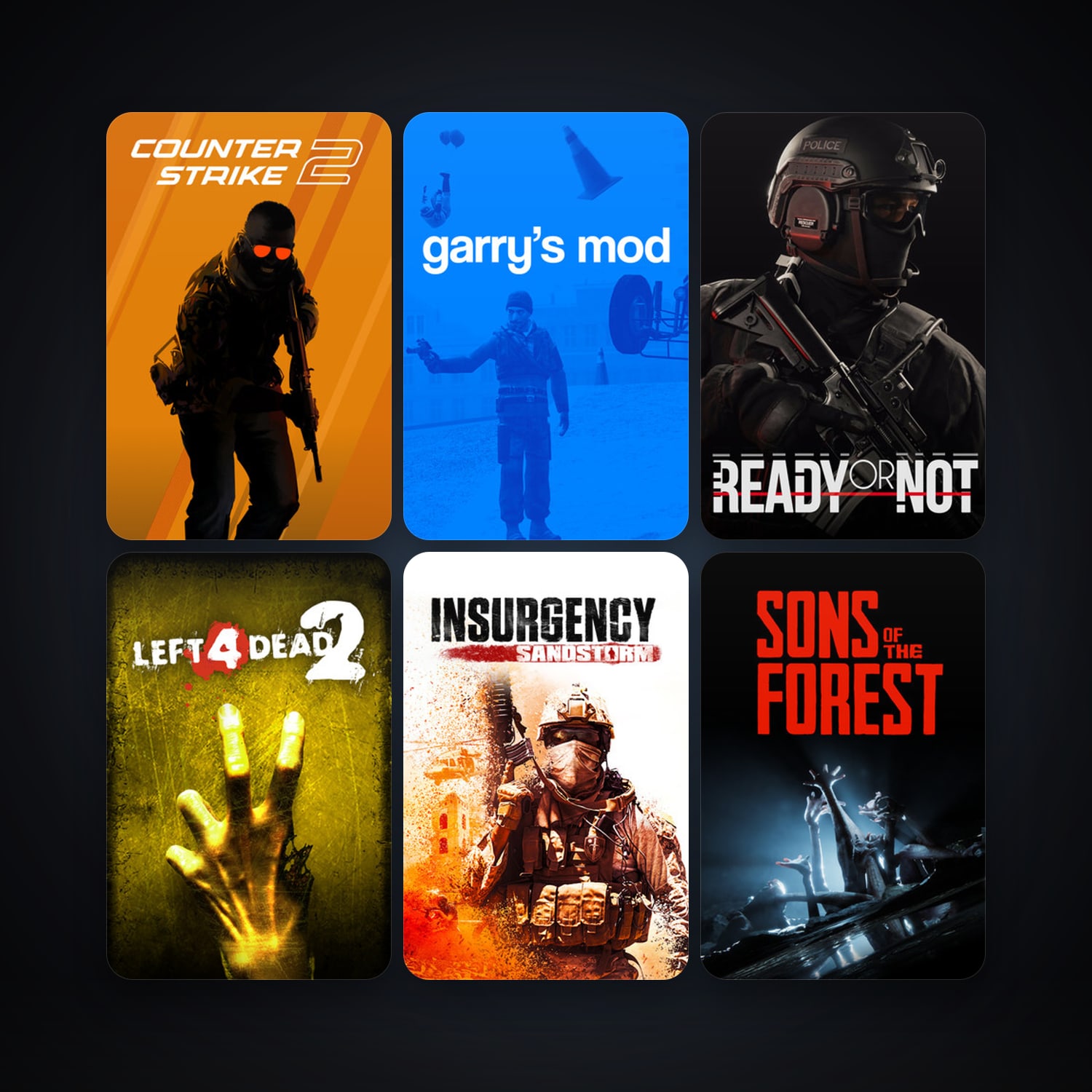 Steam 100 games, clean — HabibiAccounts
