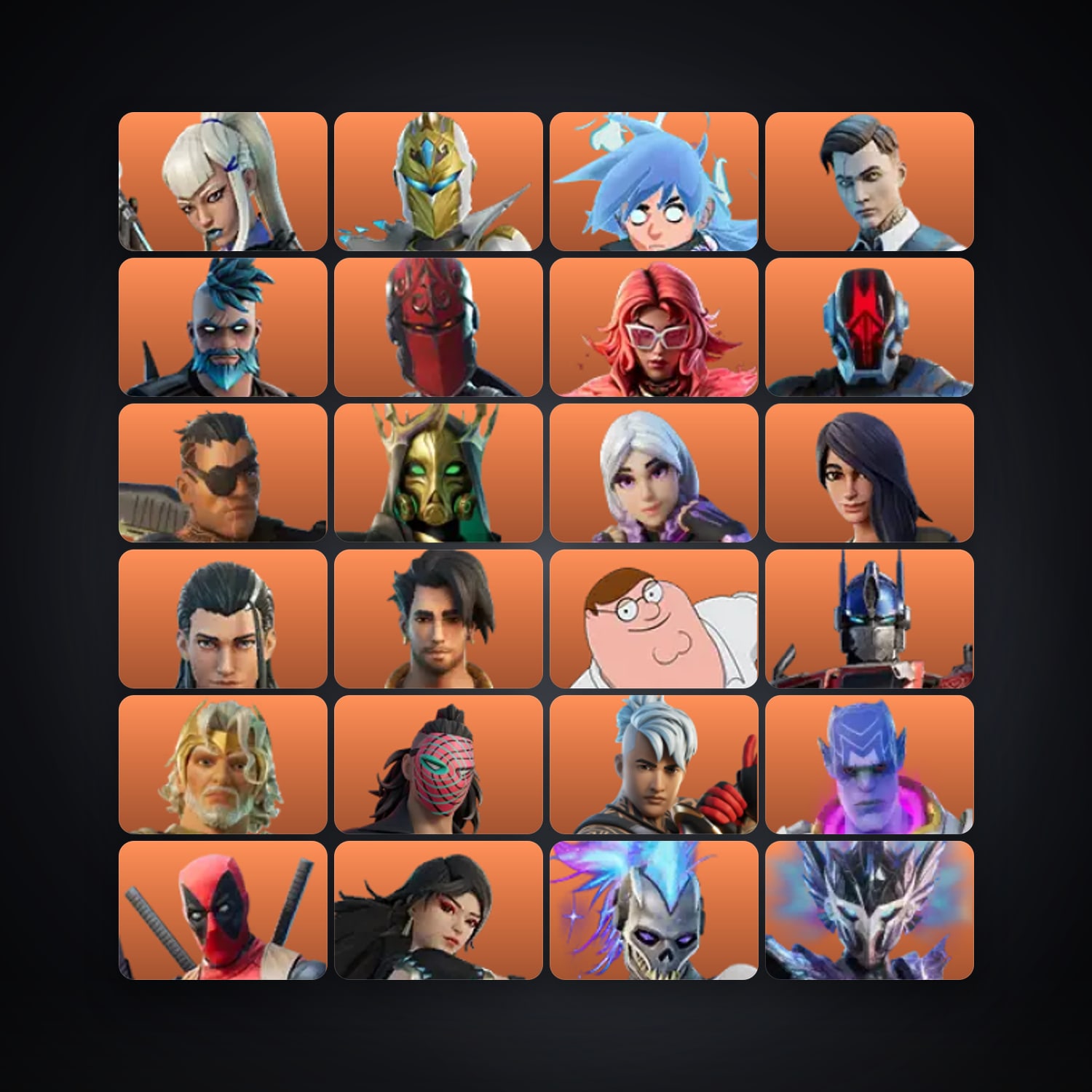 Fortnite account with Midas & Mizuki — 213 skins — 200 V-Bucks — lvl 3707 — HabibiAccounts
