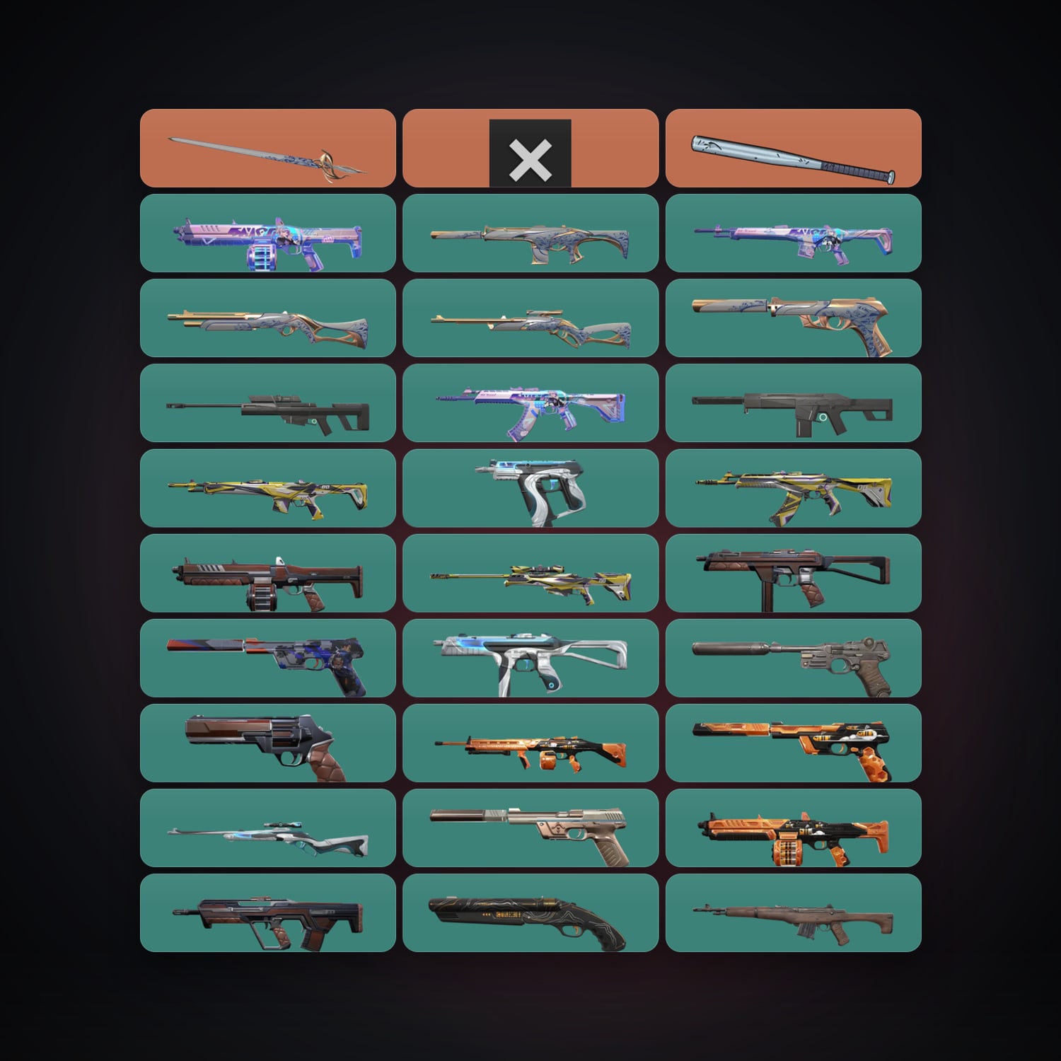 NA Iron 3 locker — 3 knives, 31 skins, lvl 80 — HabibiAccounts