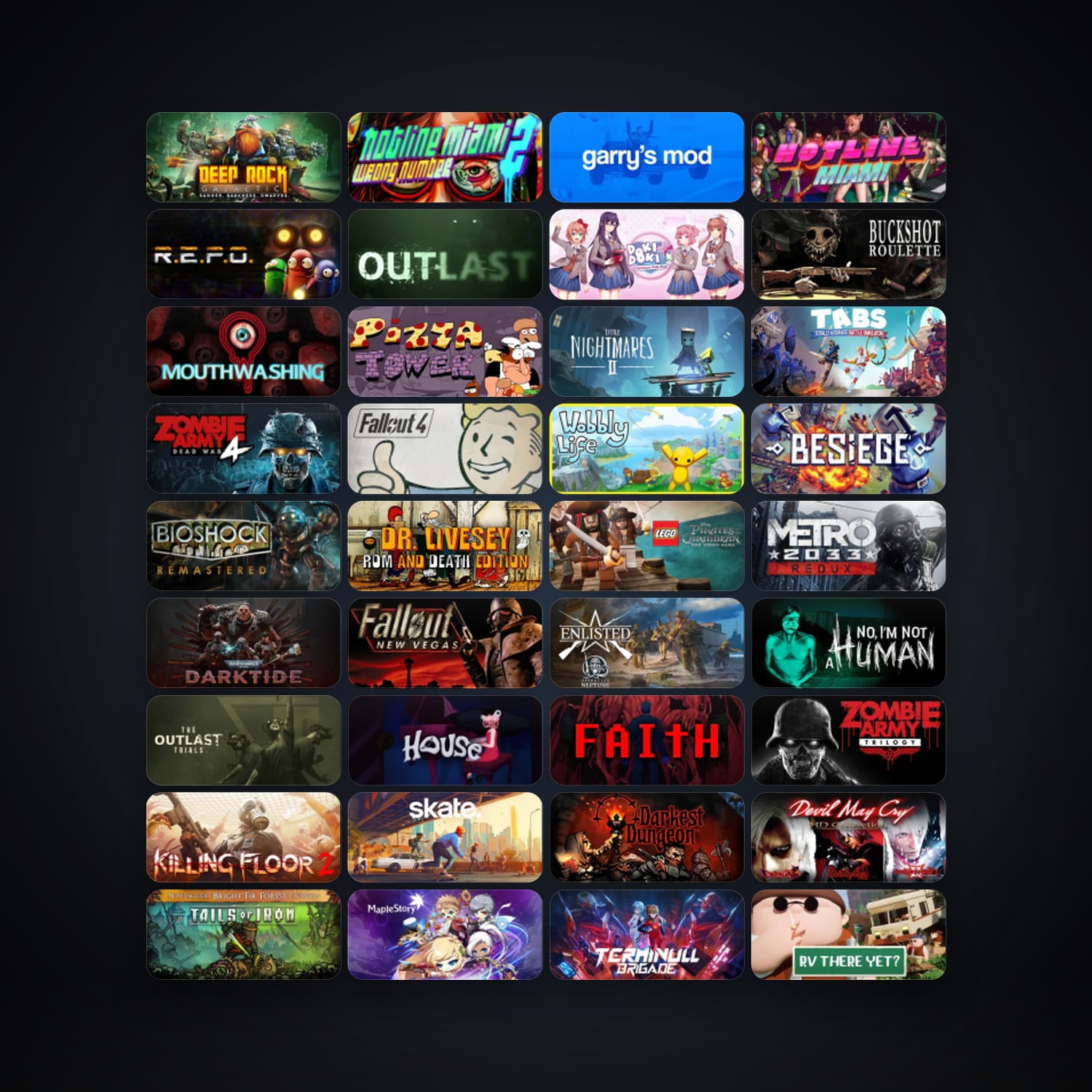 Steam account — Killing Floor + Garry's Mod, 124 games, Steam 13, clean — HabibiAccounts