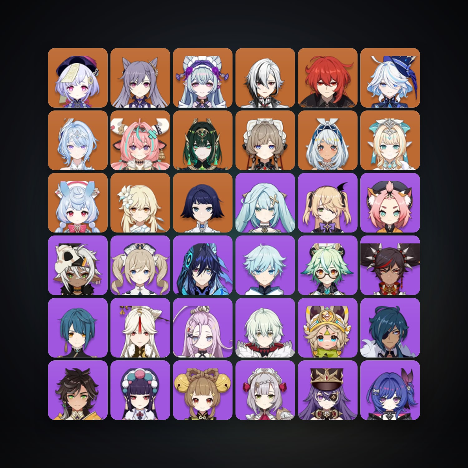 Genshin Impact | AR 56 | 53 Chars | 13× 5★ — Genshin / miHoYo Account · 264425426 — HabibiAccounts
