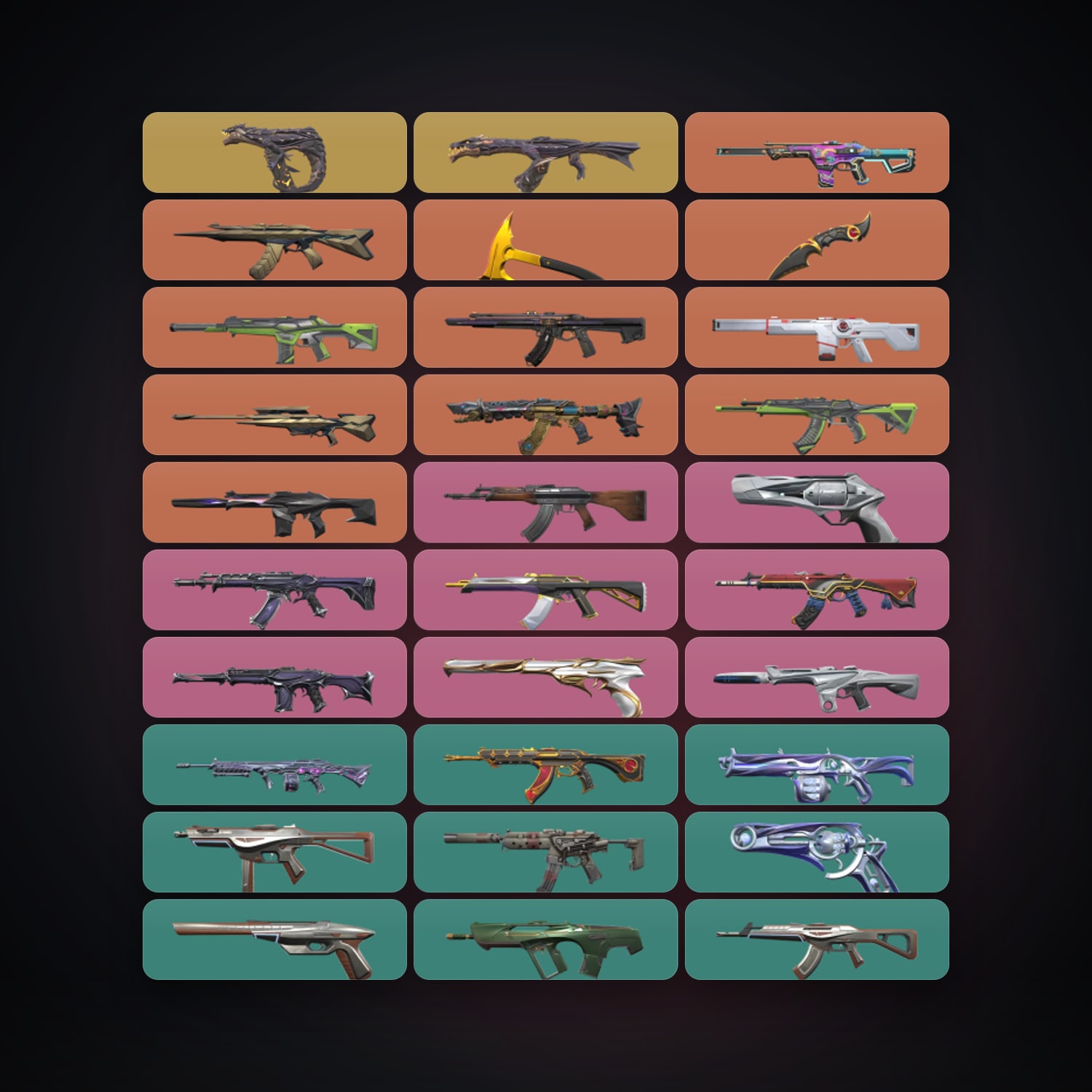 EU Gold 1 locker — 2 knives, 103 skins, lvl 142 — HabibiAccounts