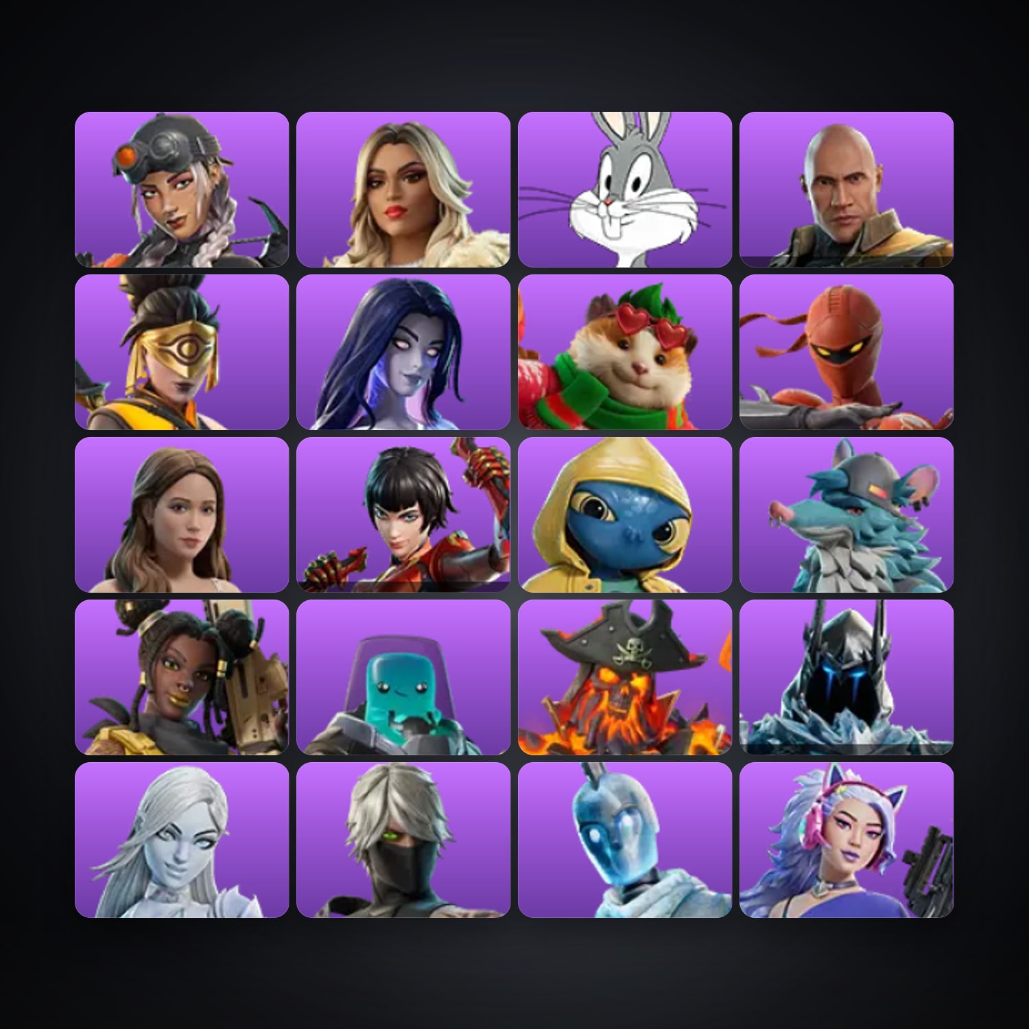 Fortnite account with Elite Jules & Dylan — 24 skins — 200 V-Bucks — lvl 981 — HabibiAccounts