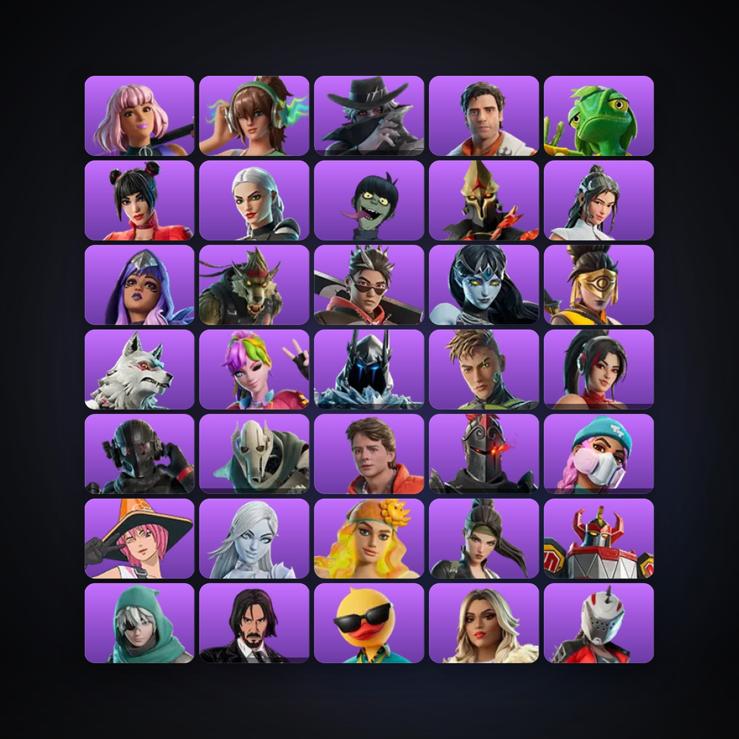 Fortnite account with Ayla Winn & Heatwave PJ — 137 skins — 1.9K V-Bucks — lvl 3460 — HabibiAccounts