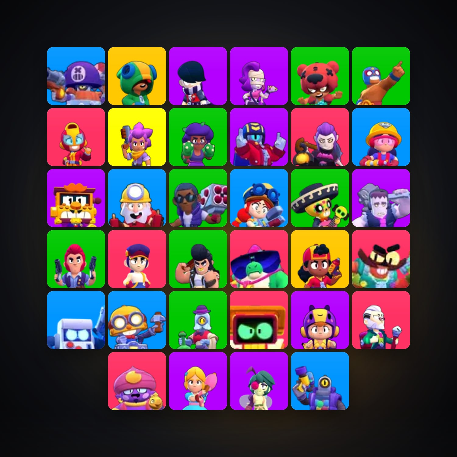 Supercell account: 34 Brawlers | 6.6K Trophies | TH 6 — HabibiAccounts