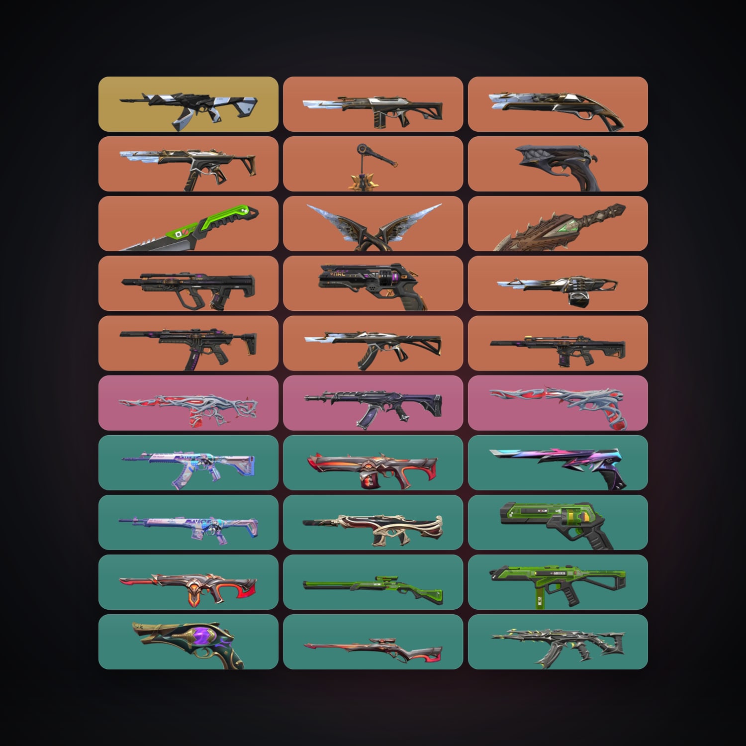 EU Bronze 3 locker — 4 knives, 54 skins, lvl 124 — HabibiAccounts