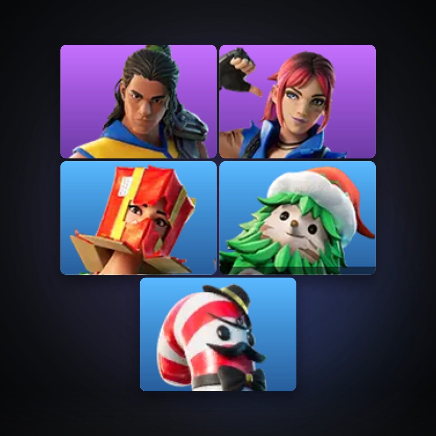 Fortnite account with Trailblazer Tai & Explorer Emilie — 5 skins — 100 V-Bucks — lvl 72 — HabibiAccounts