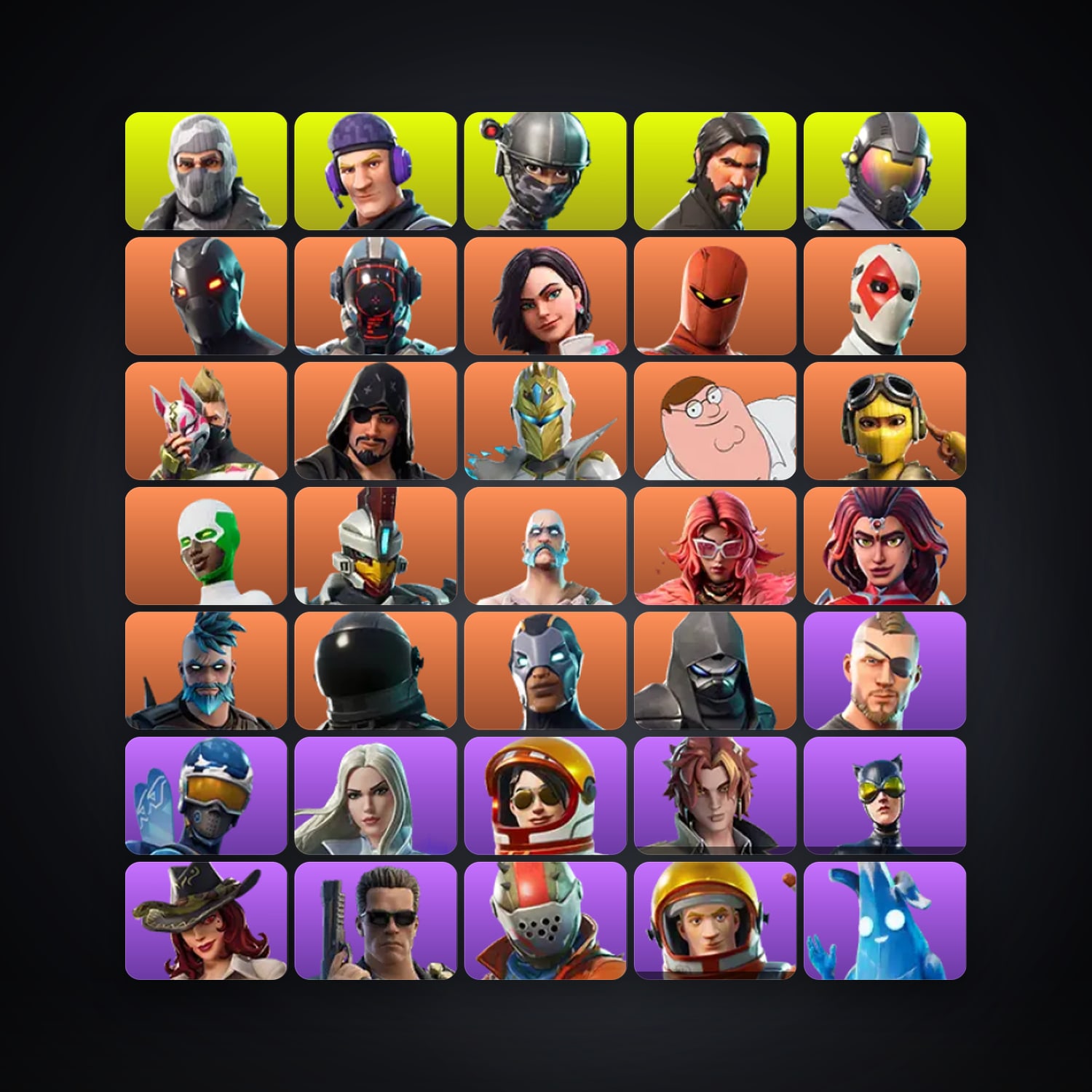 Fortnite account with Omega & Drift — 113 skins — 950 V-Bucks — lvl 1661 — HabibiAccounts