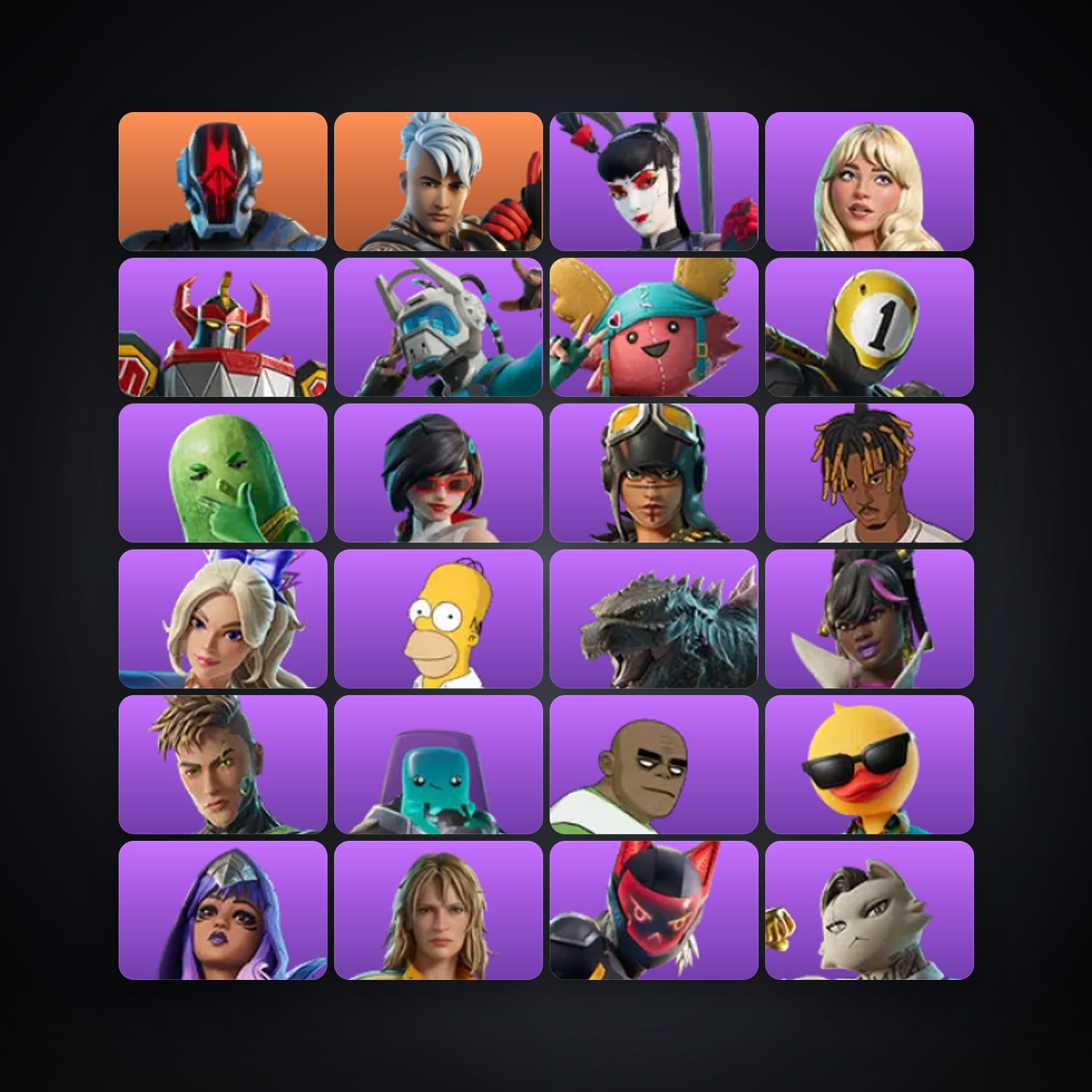 Fortnite account with The Foundation & Ronin — 150 skins — 600 V-Bucks — lvl 1788 — HabibiAccounts