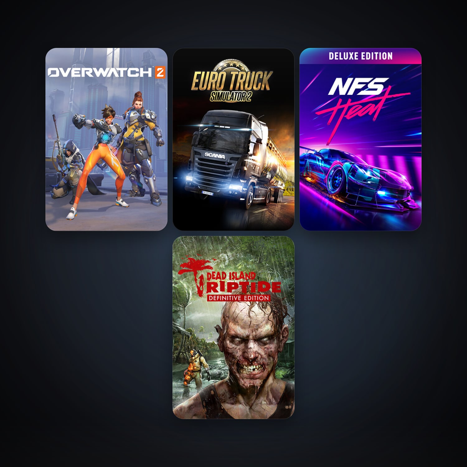 Steam account: Euro Truck Simulator 2 + Dead Island: Riptide Definitive Edition, 8 games, clean — HabibiAccounts