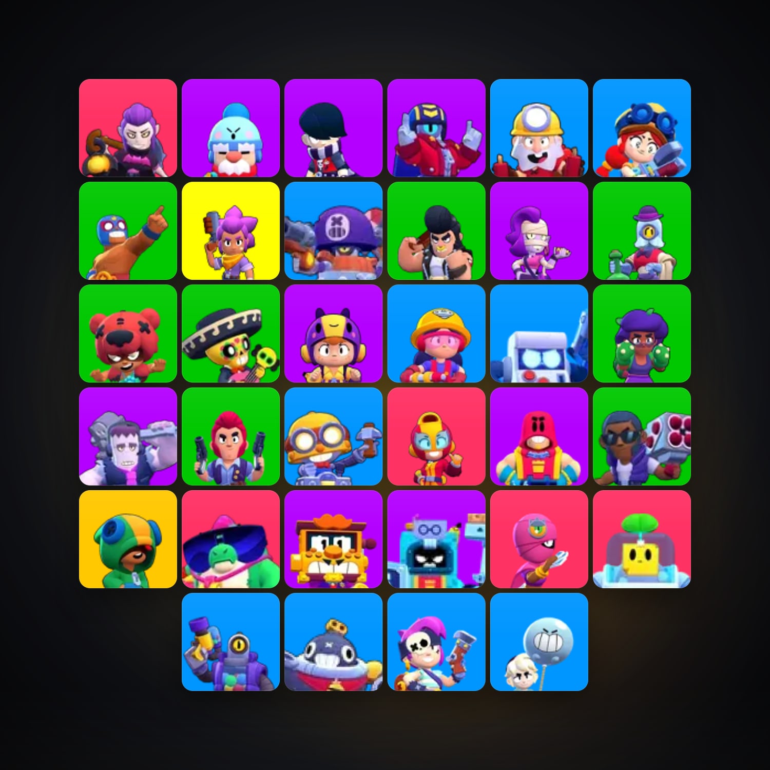 Supercell account: 34 Brawlers | 10K Trophies — HabibiAccounts