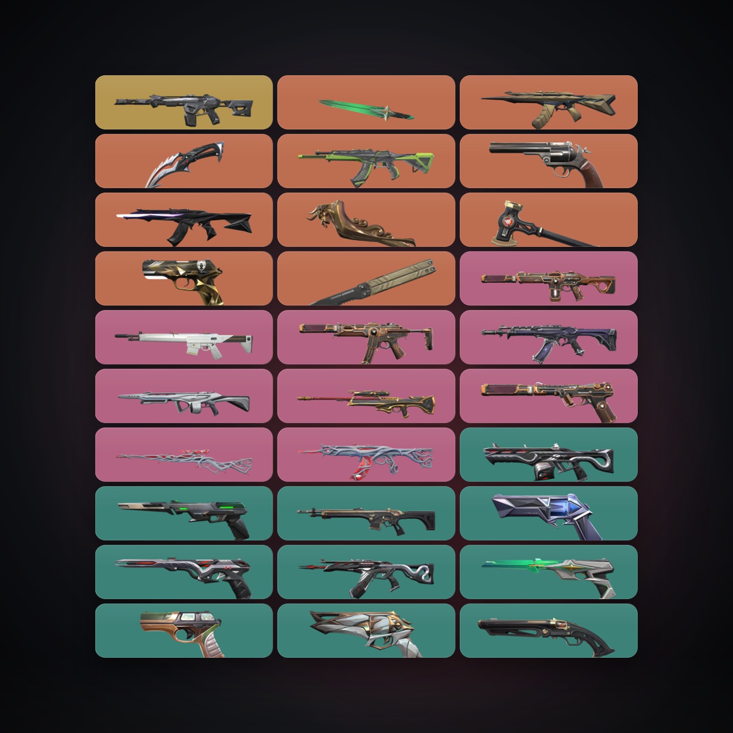 EU Ascendant 1 locker — 5 knives, 71 skins, lvl 407 — HabibiAccounts