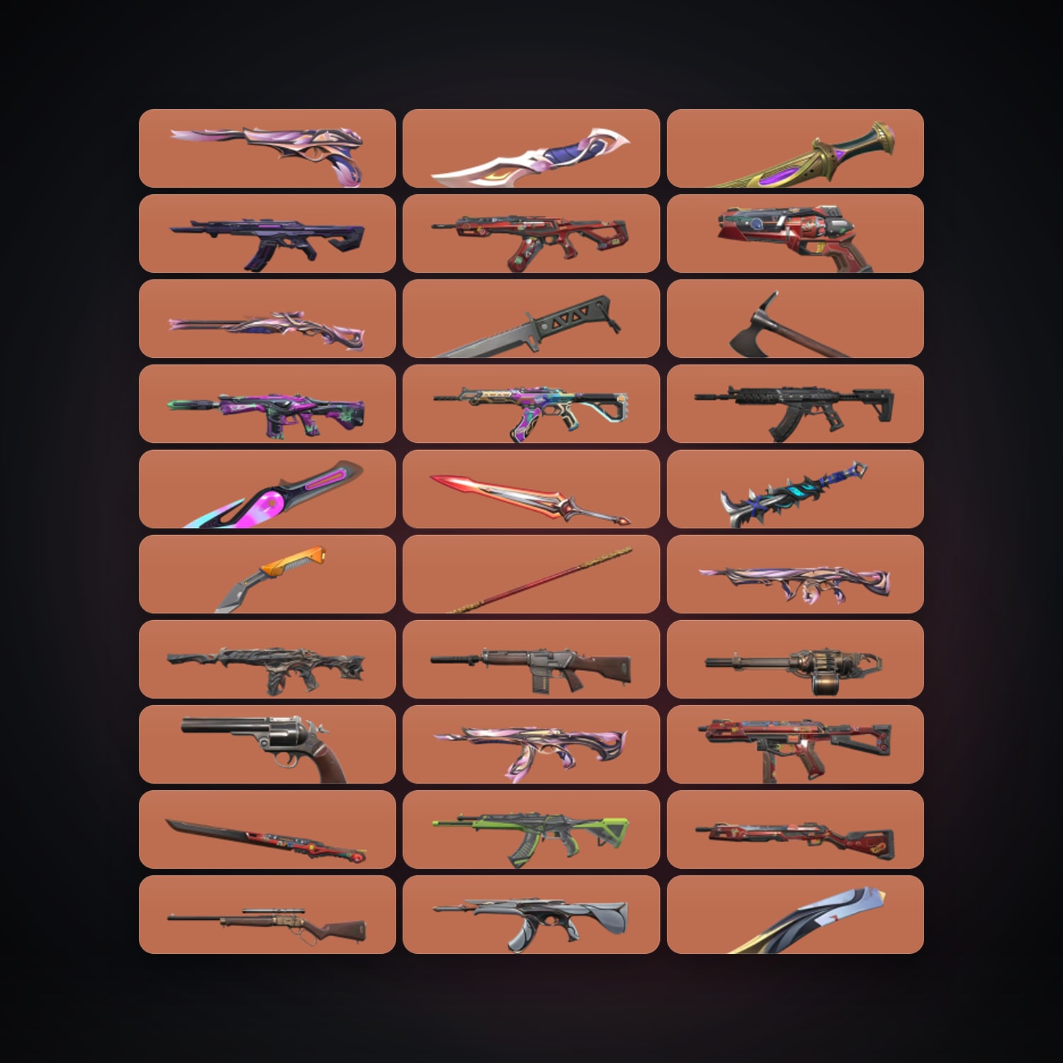 AP Gold 2 locker — 11 knives, 119 skins, lvl 256 — HabibiAccounts