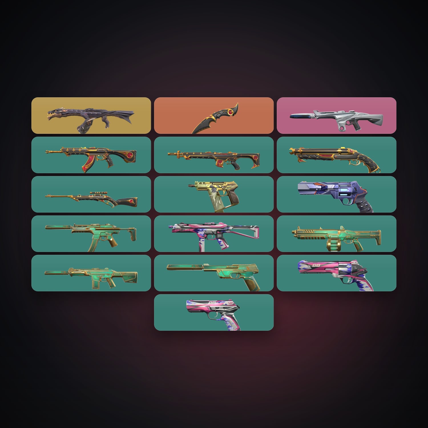AP Bronze 2 locker — 1 knives, 17 skins, lvl 107 — HabibiAccounts